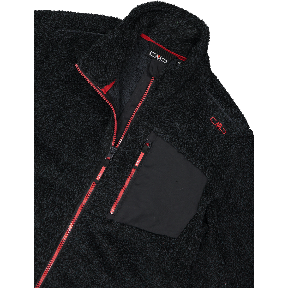 CMP Fleecejacke 1 Stk. tlg. sportlicher Stil, atmungsaktiv, mit Reissverschluss