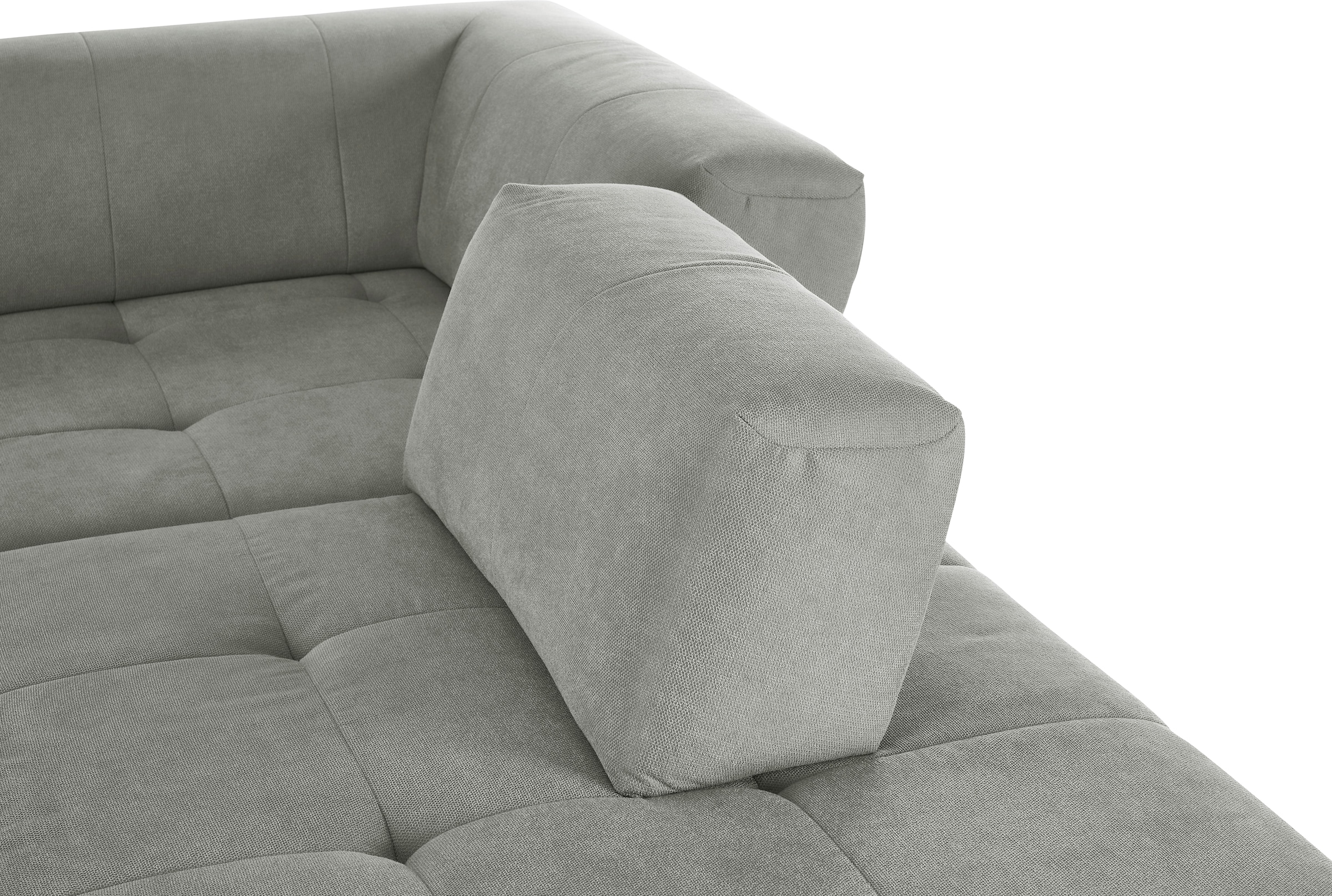3C Candy Canapé d'angle »Yoshy Komfortsofa, bequem und modern, hochwertige Verarbeitungsdetails« Deux profondeurs d'assise différentes grâce au dossier réglable, forme en L