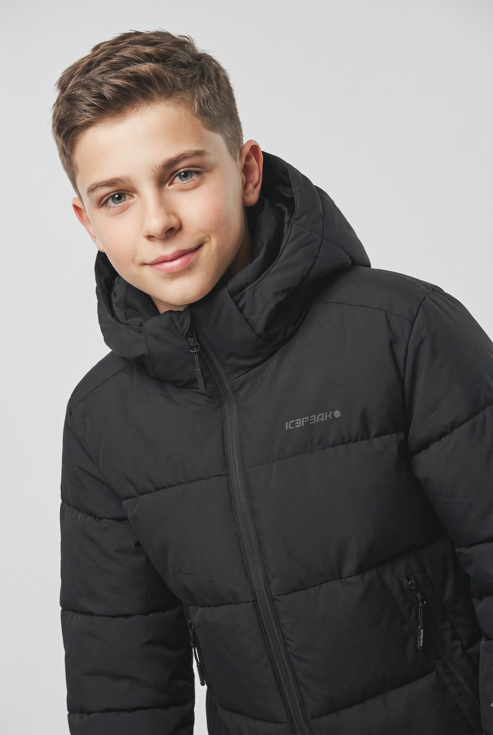 Icepeak Veste de ski »ICEPEAK LOUIN JR« pour enfants et adolescents, imperméable, respirant, résistant au vent