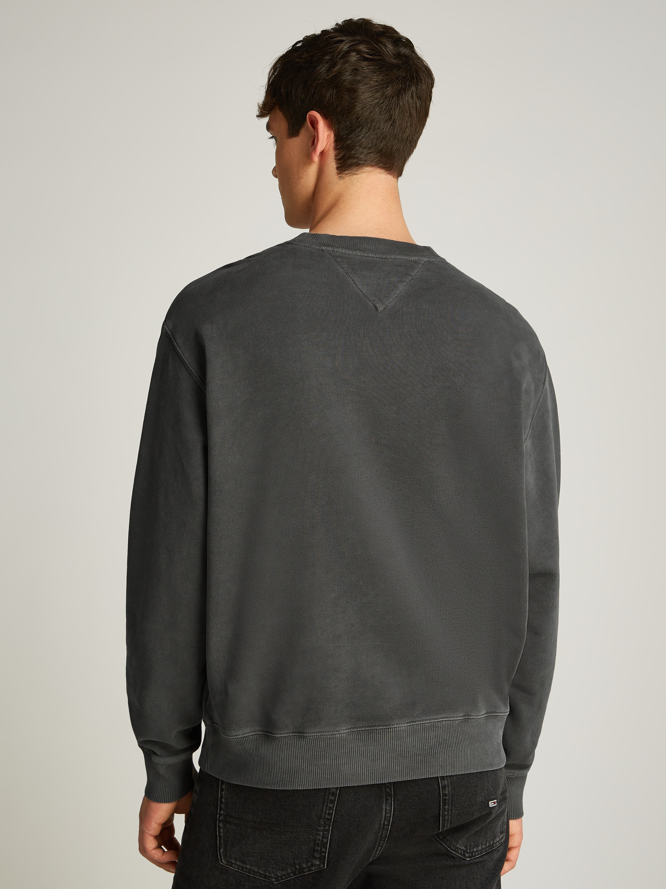 Tommy Jeans Sweatshirt »TJM RLX VINTAGE VARSITY CREW«, mit grossem Logo
