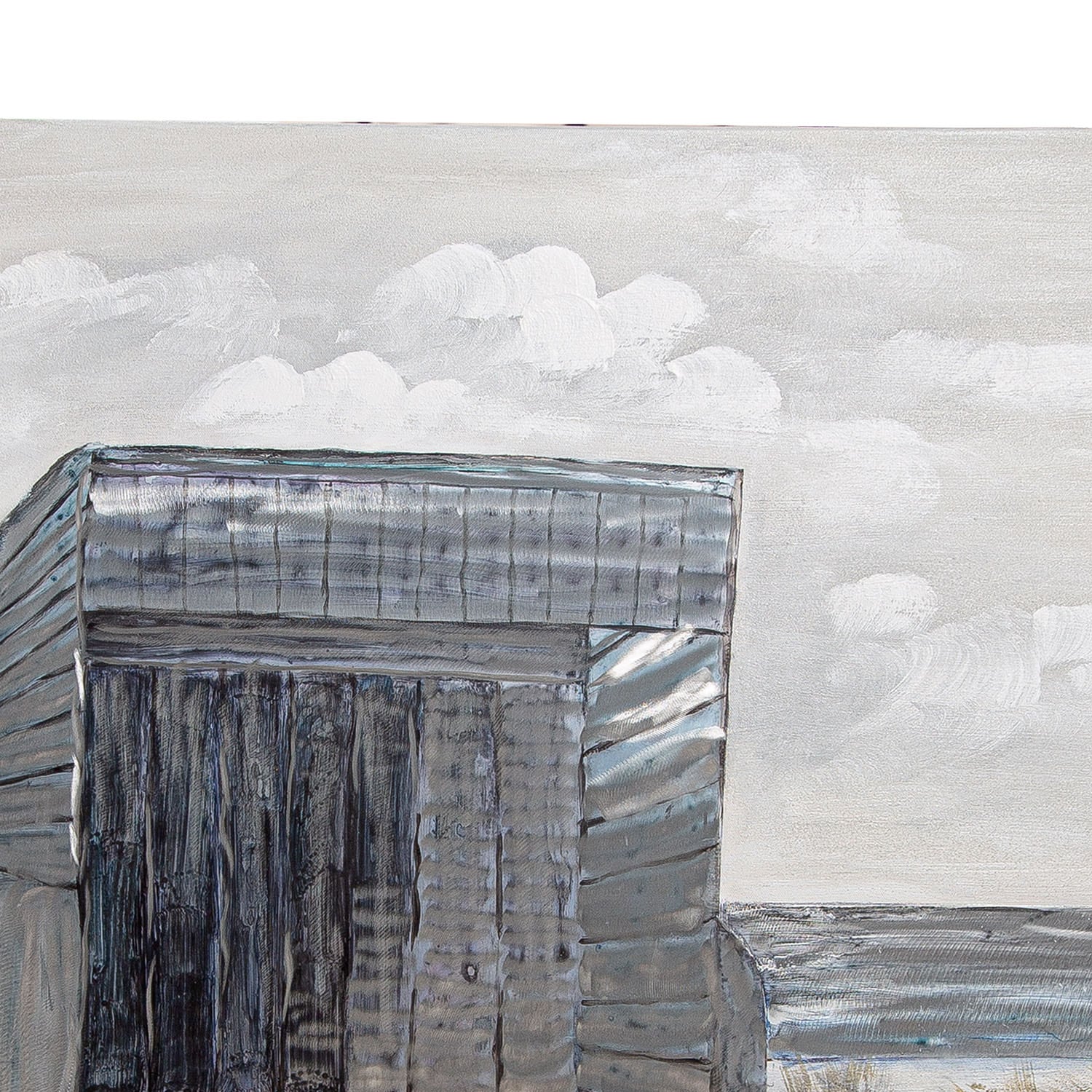 GILDE Tableau sur toile »Bild quadratisch Strandkorb« 1 cuis tlg.