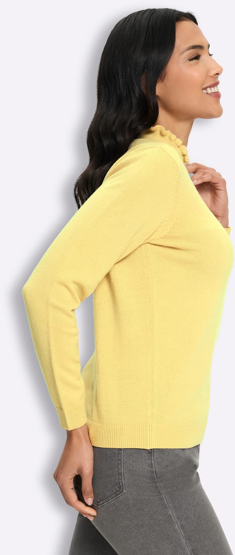 Classic Basics Pull à col montant »Stehkragen-Pullover«