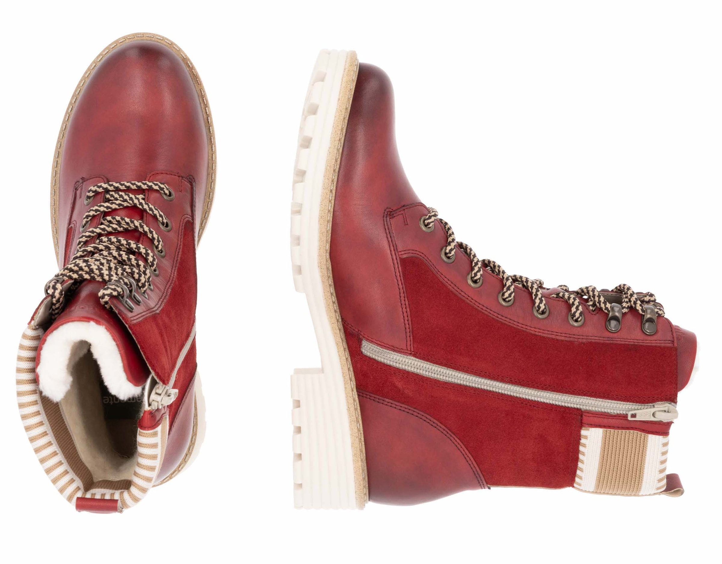 Remonte Bottes d'hiver »Elisabeth Hurley-Collection«  , Schnürboots, Schnürstiefelette mit wasserabweisender TEX-Membran