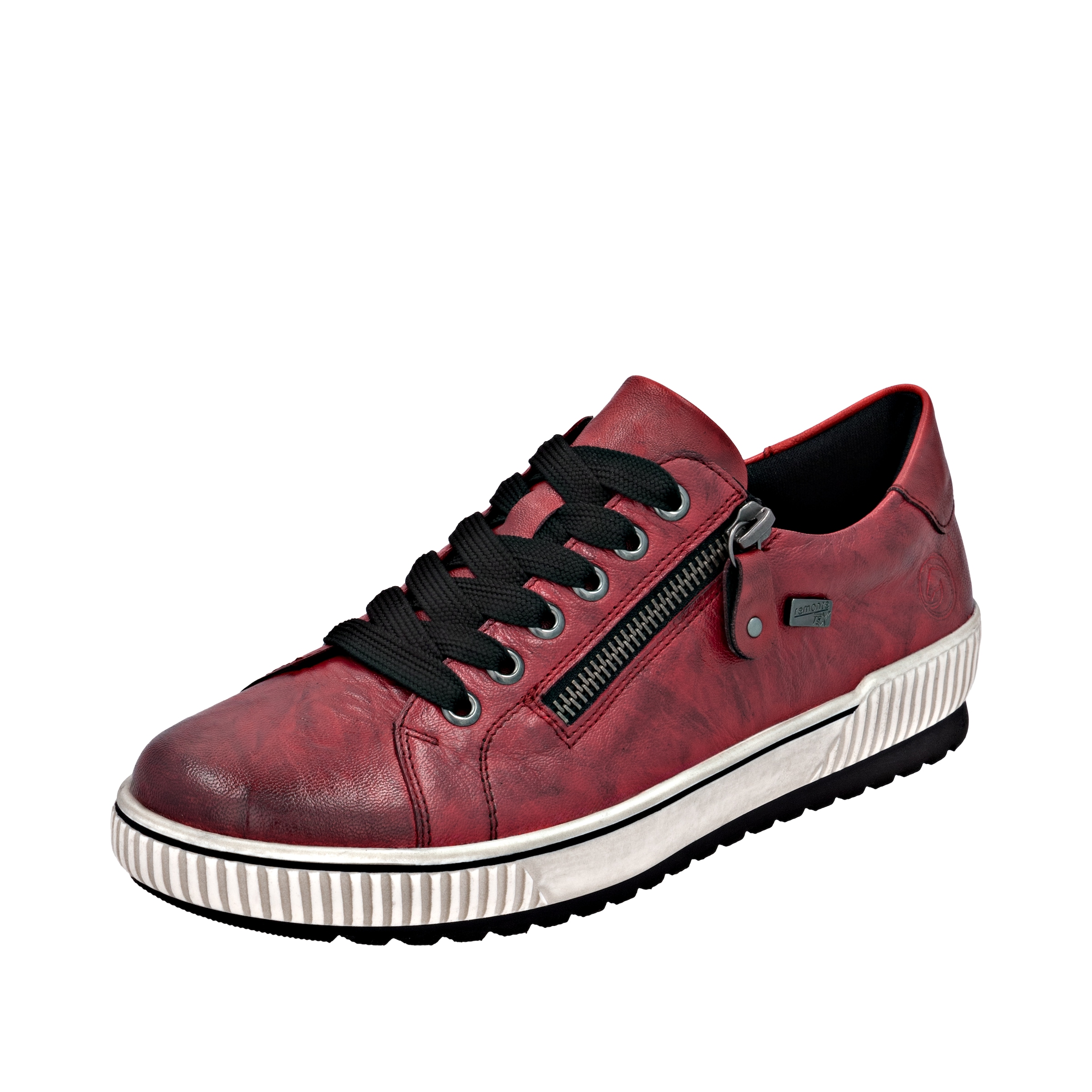 Remonte Baskets à plateforme  , chaussure de loisirs, chaussure basse, chaussure à lacets avec fermeture éclair extérieure