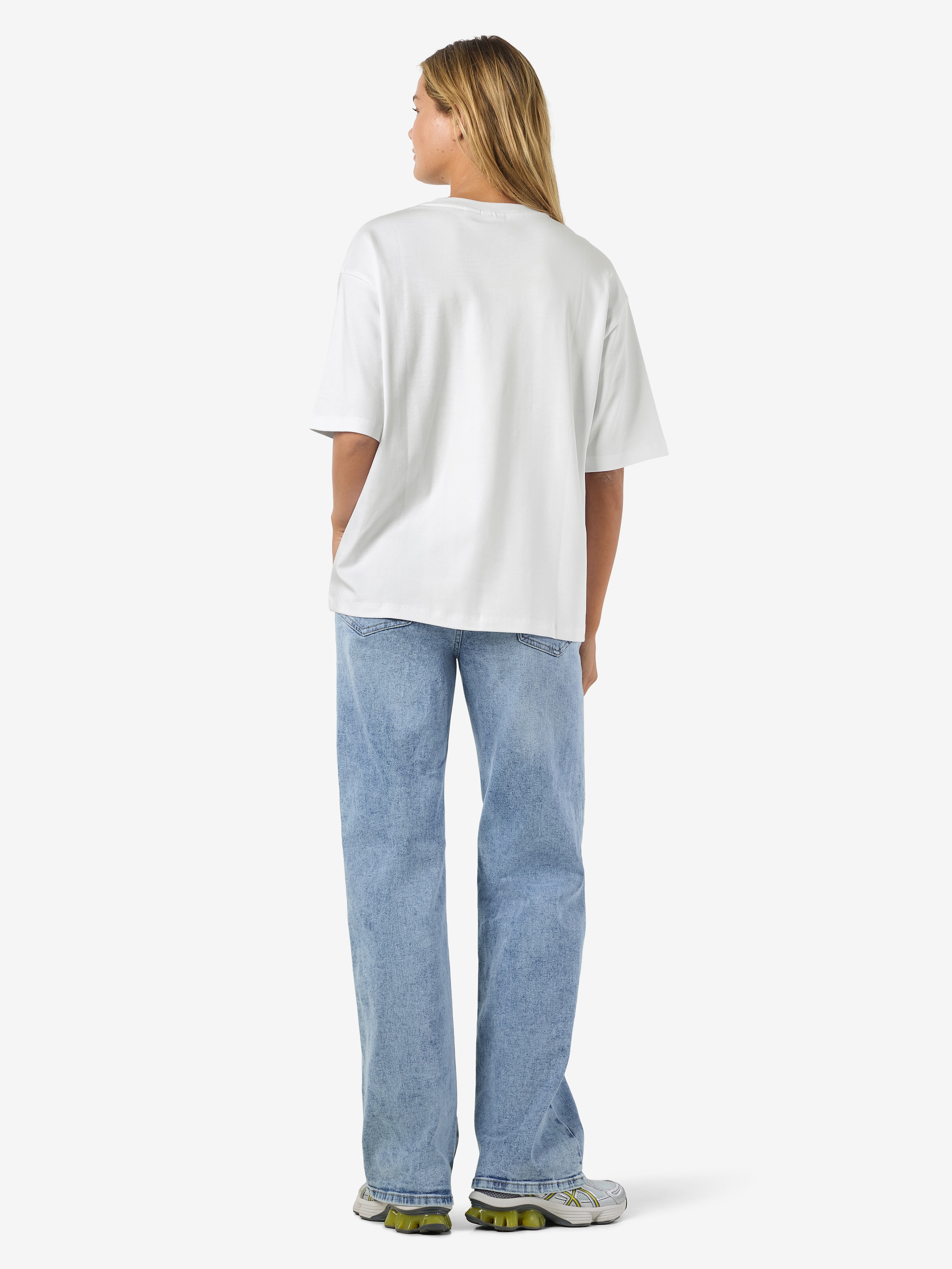 Noisy may Kurzarmshirt »NMKIM S/S T-SHIRT JRS NOOS« Baumwolle, regular fit