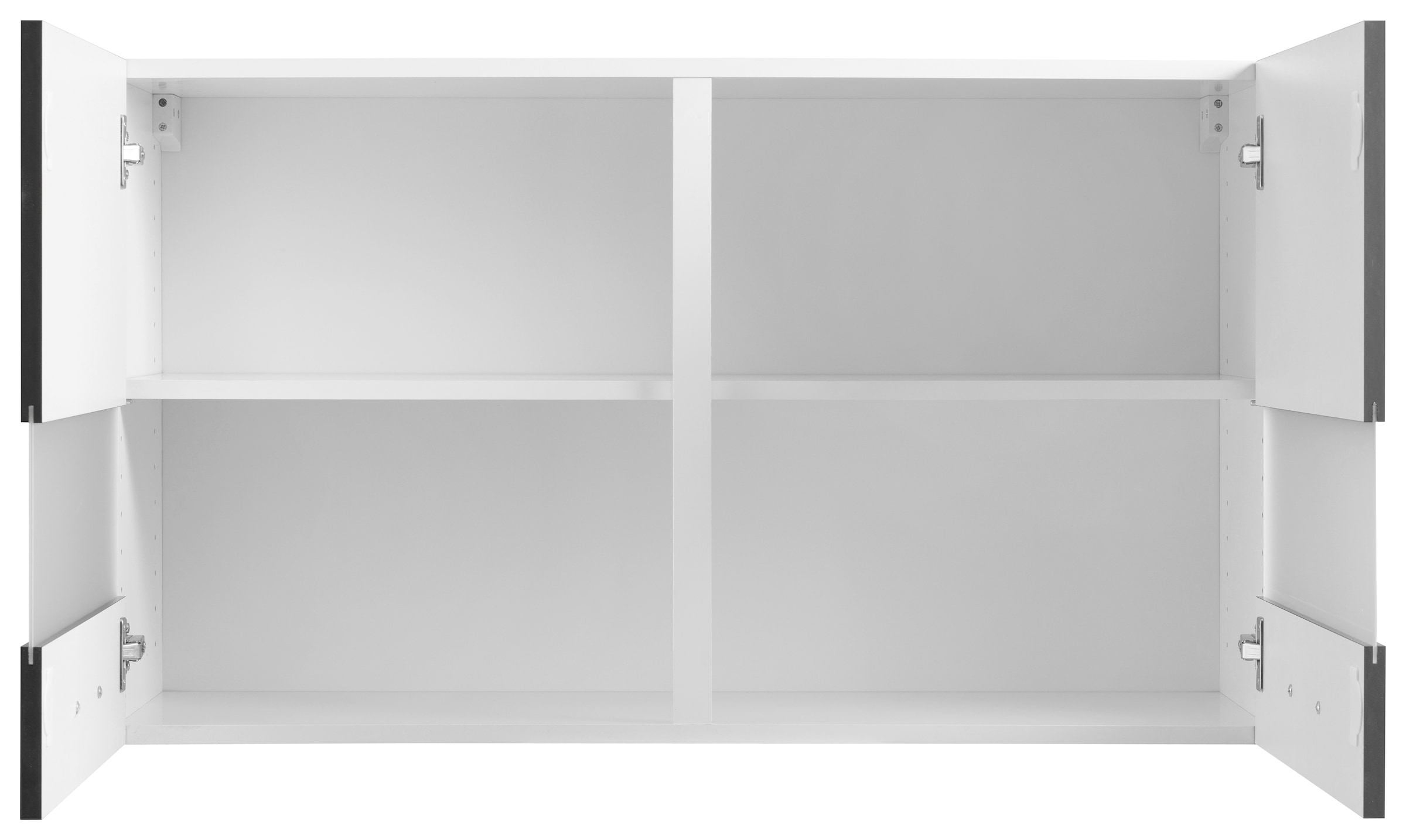 OPTIFIT Armoire suspendue en verre »Faro« , mit Metallgriffen, Breite 100 cm