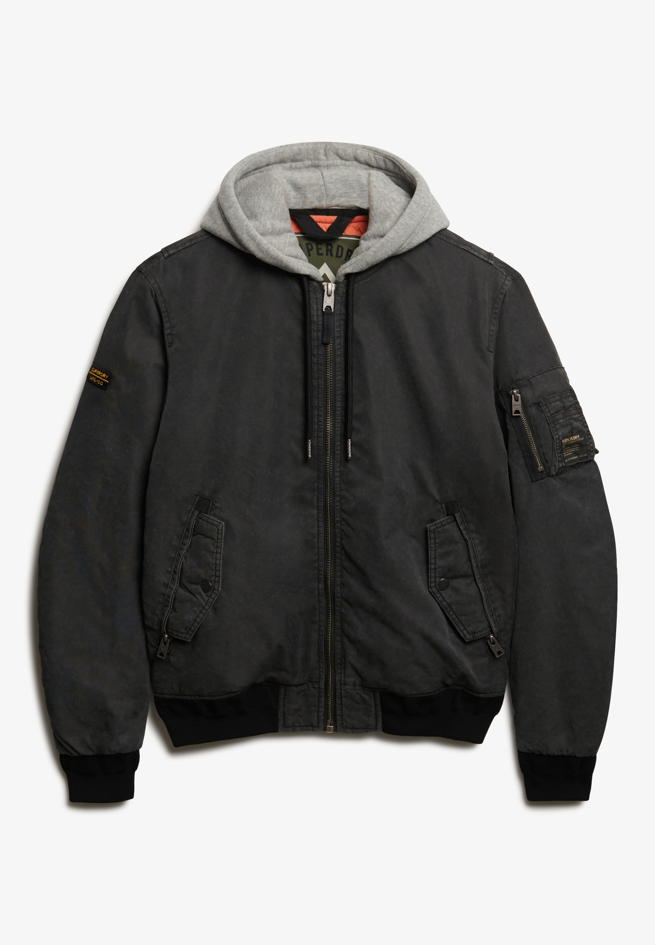 Superdry Parka »MILITARY MA1 BOMBER JACKET« ohne Kapuze