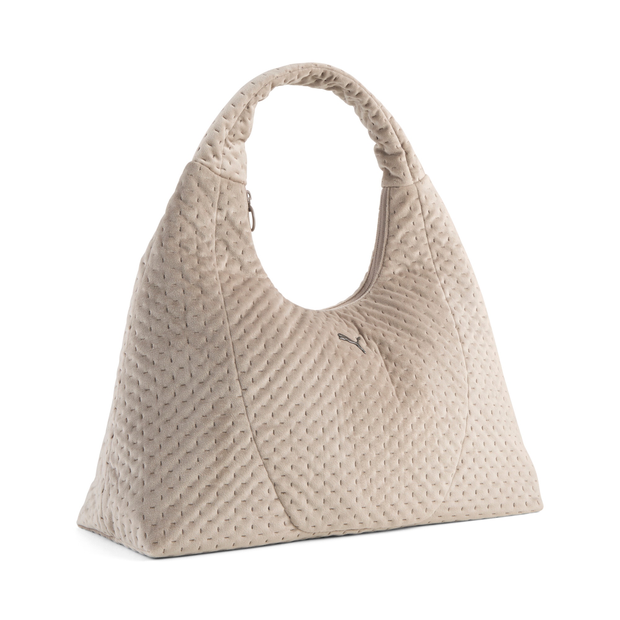 PUMA Umhängetasche »UP VELVET LARGE PRISM BAG« grosses Volumen, unifarbenes Design, sportlicher Stil, Umhängetasche