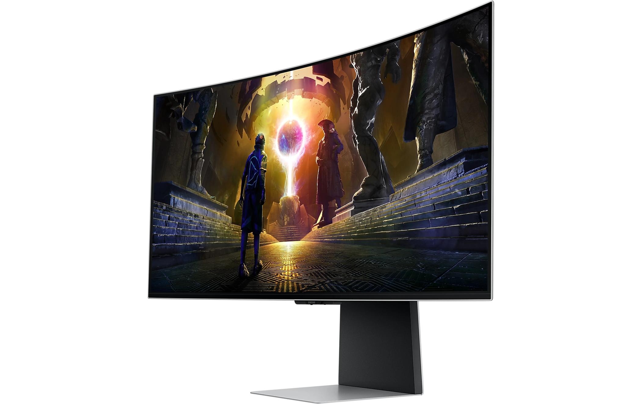 Samsung Curved-Gaming-OLED-Monitor »S34DG850SU« 86 cm/34 ″  3440 x 1440 px UWQHD 0,03 Reaktionszeit 175 Hz