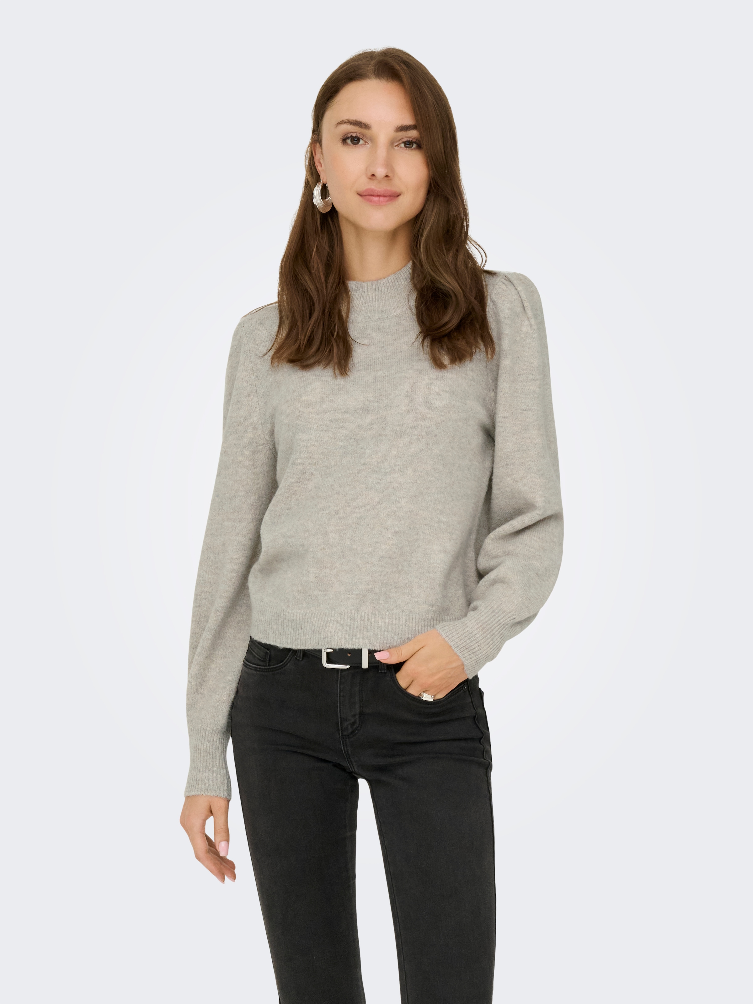 JDY Stehkragenpullover »JDYRUE LIFE L/S PULLOVER KNT NOOS«