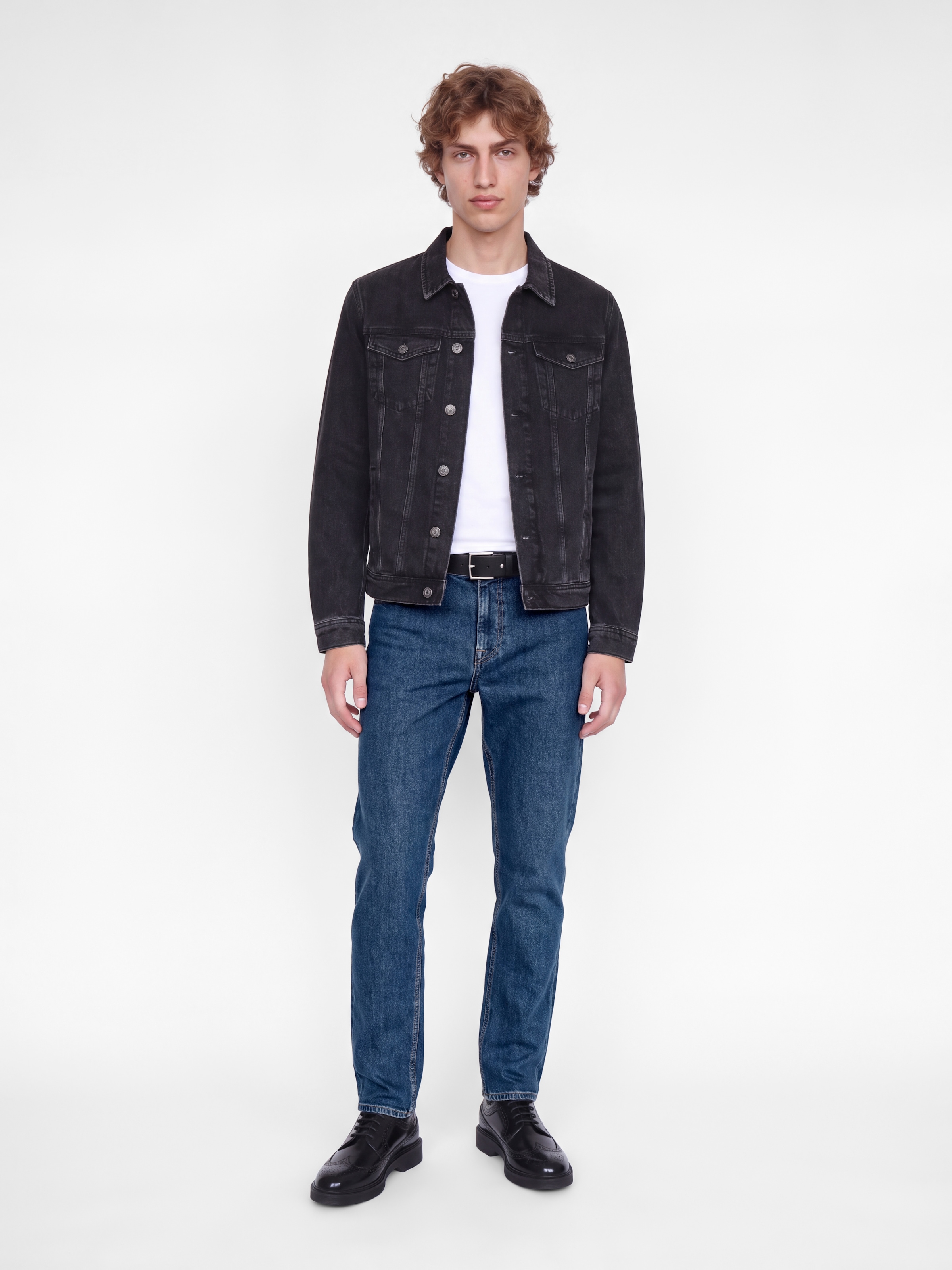 Jack & Jones Regular-fit-Jeans »JJICLARK JJFELIX AM 281« Baumwollmischung, regular fit