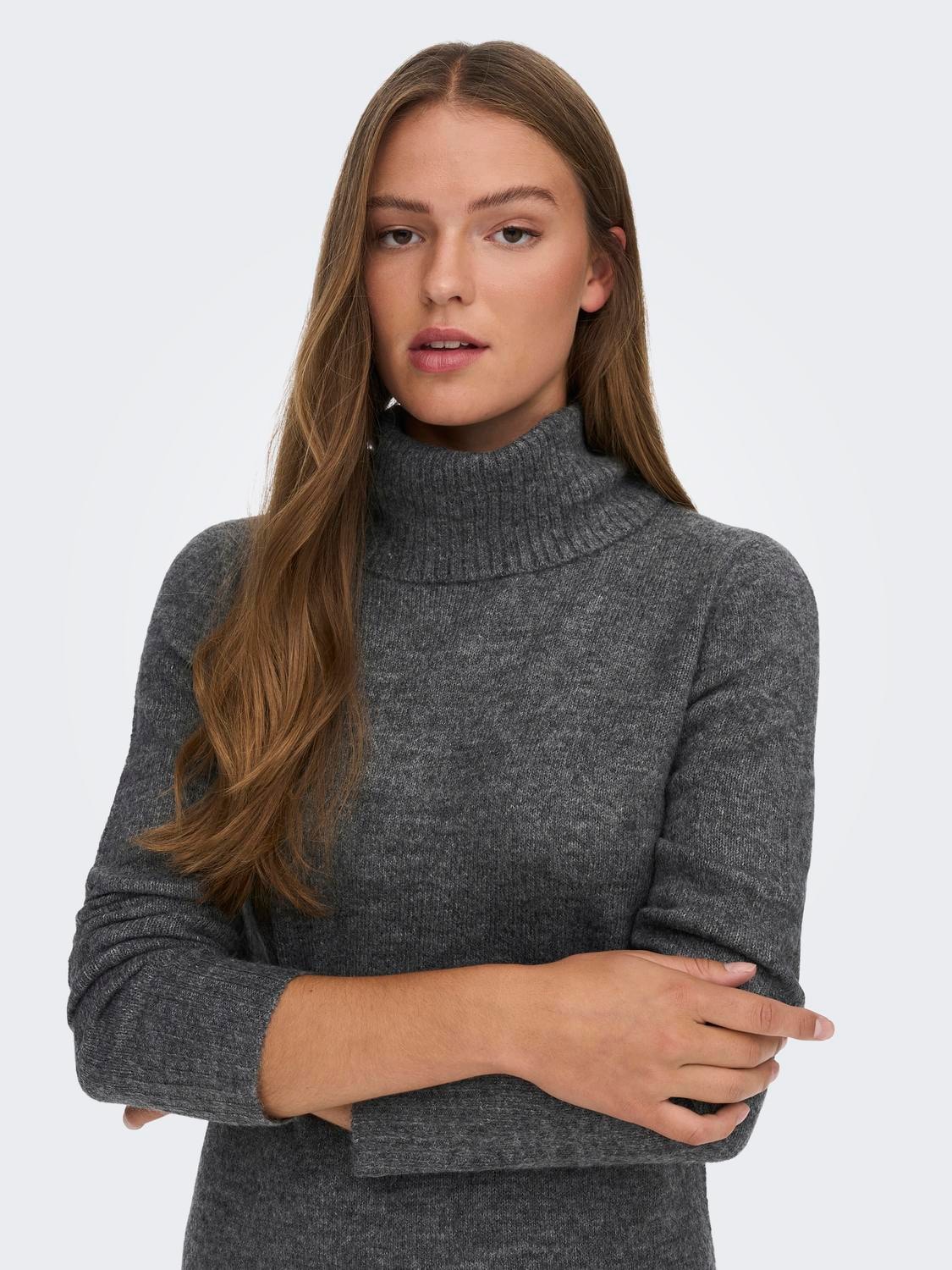 JDY Strickkleid »JDYELANORA L/S COWLNECK DRESS KNT NOOS«