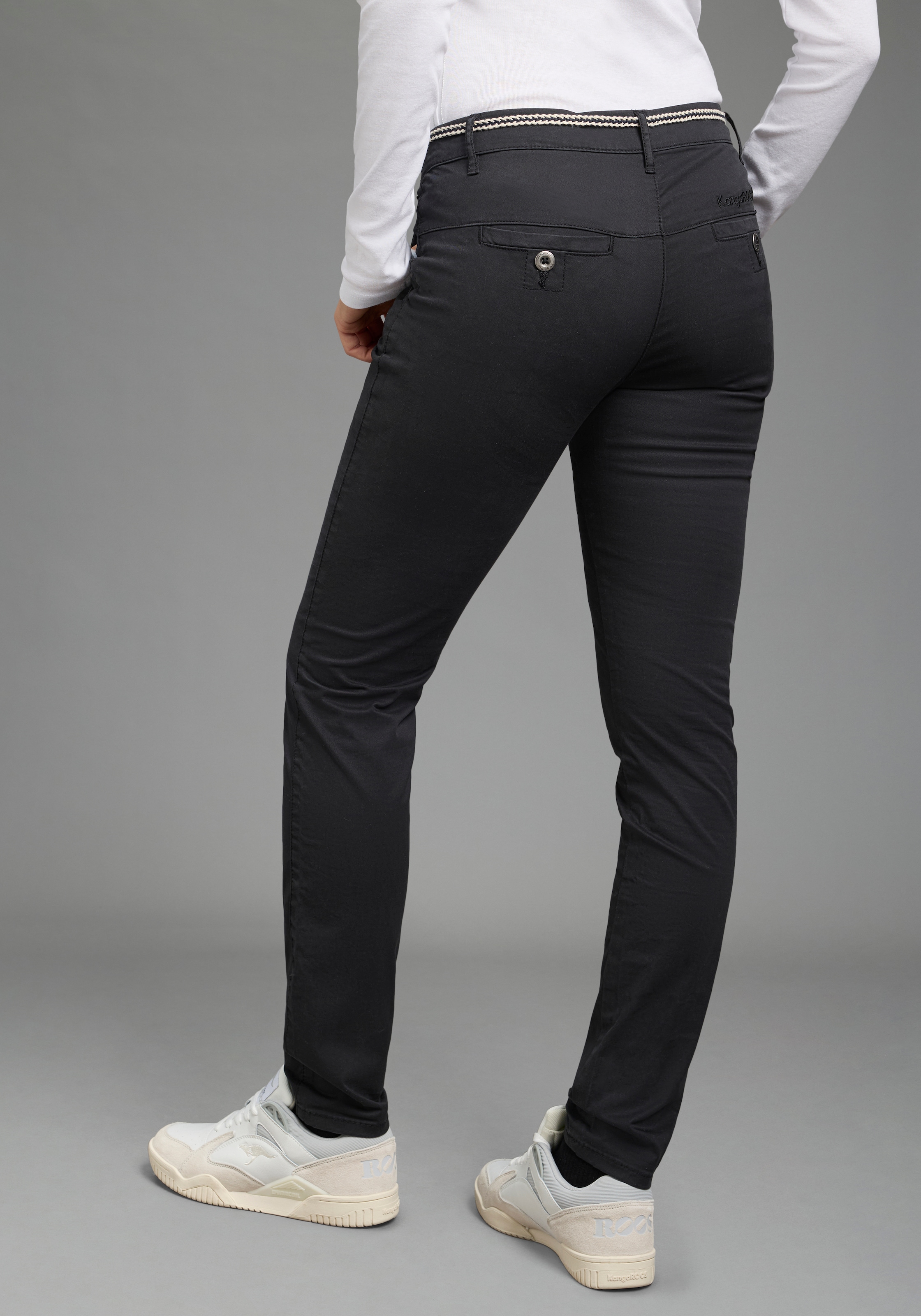 KangaROOS Chinos  forme étroite, à nouer avec cordon
