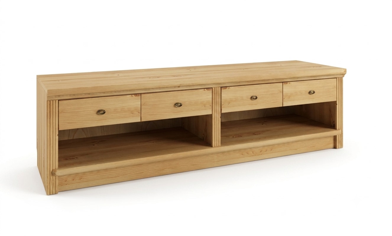 GOODproduct Meuble mural »Soeren, 1 Standregal, 1 Wandregal, 1 TV-Lowboard, 1 Bücherregal« Ensemble, 4 cuis tlg.