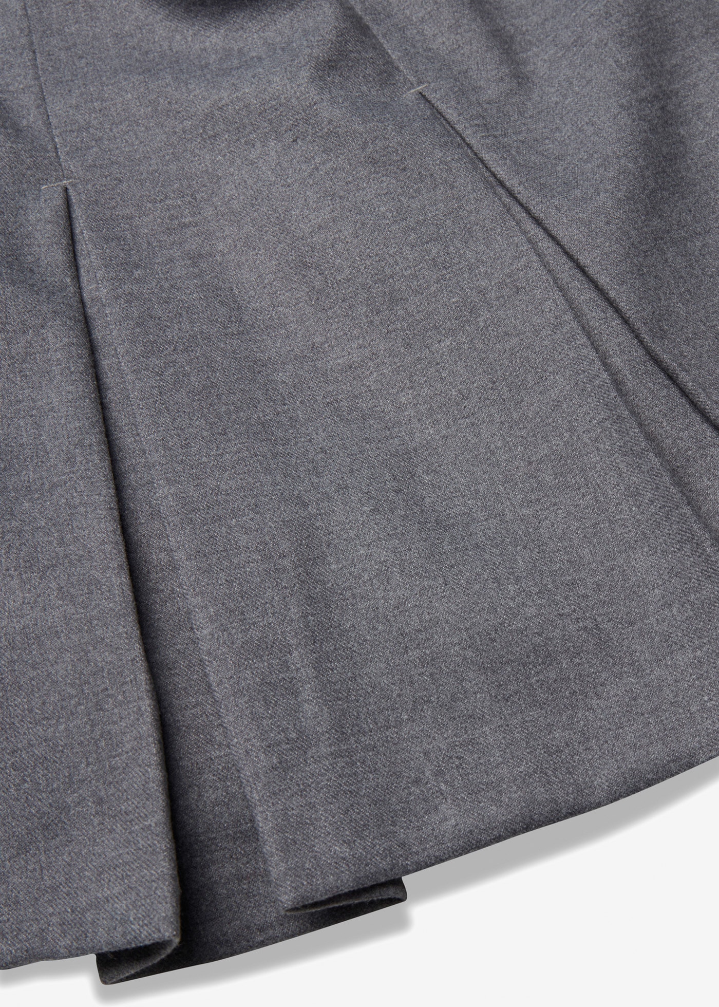 bonprix Minirock aus Viskose-Mix, figurbetonte Passform, Faltenrock-Design