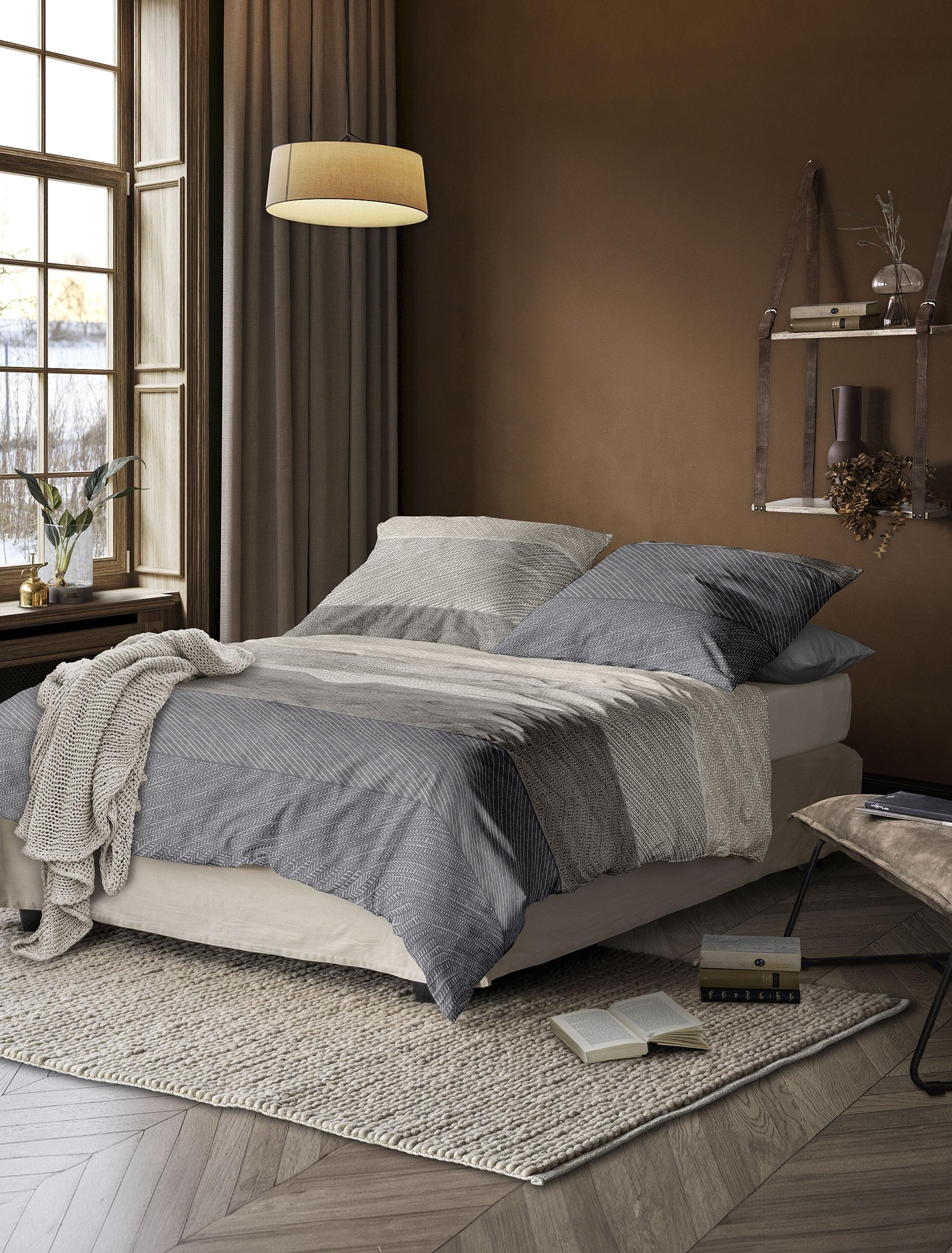 Irisette Linge de lit »8430« 2 cuis classique moderne avec fermeture éclair