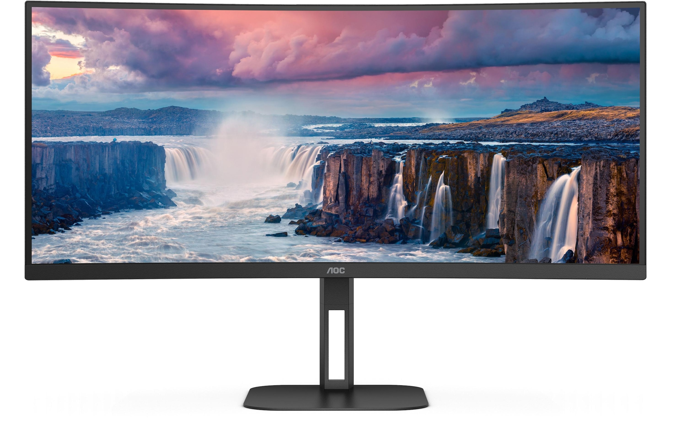 AOC Curved-LED-Monitor »CU34V5C/BK« 86,36 cm/34 ″  3440 x 1440 px UWQHD 100 Hz