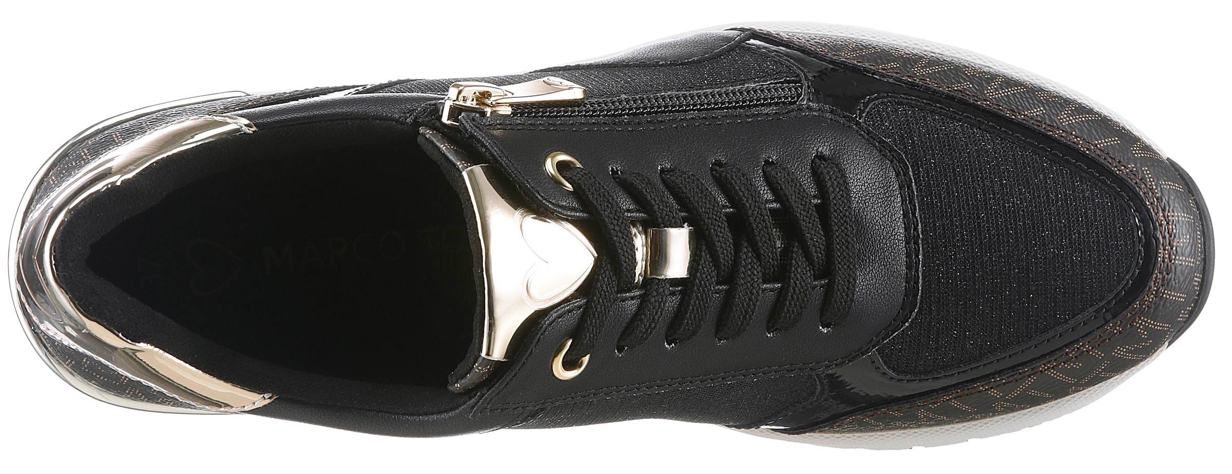 MARCO TOZZI  , Freizeitschuh, Halbschuh, Schnürschuh in veganer Verarbeitung