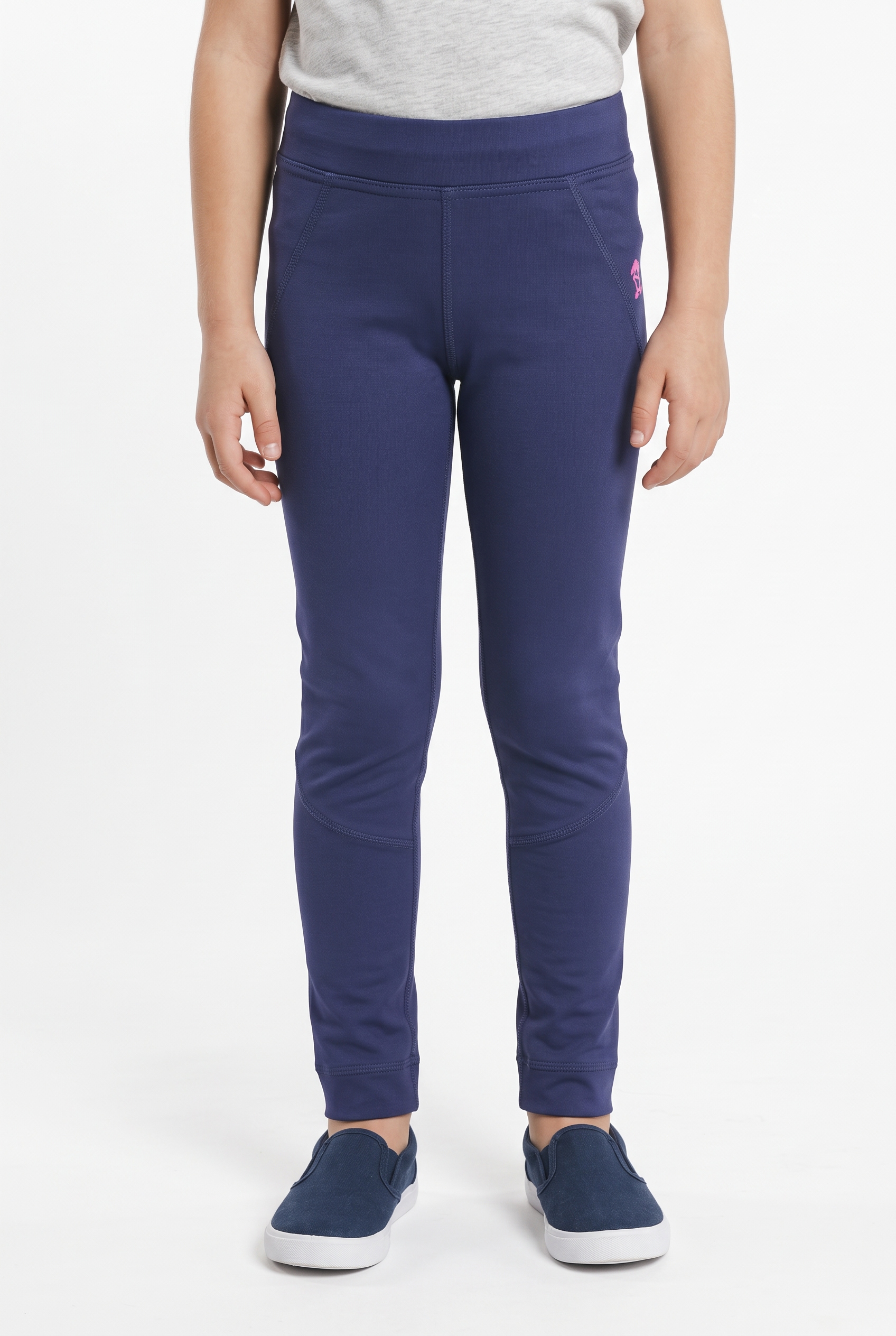 TROLLKIDS Leggings thermiques »GIRLS RONDANE WINTER TIGHTS«  design uni, avec étiquette de marque et inscription du logo