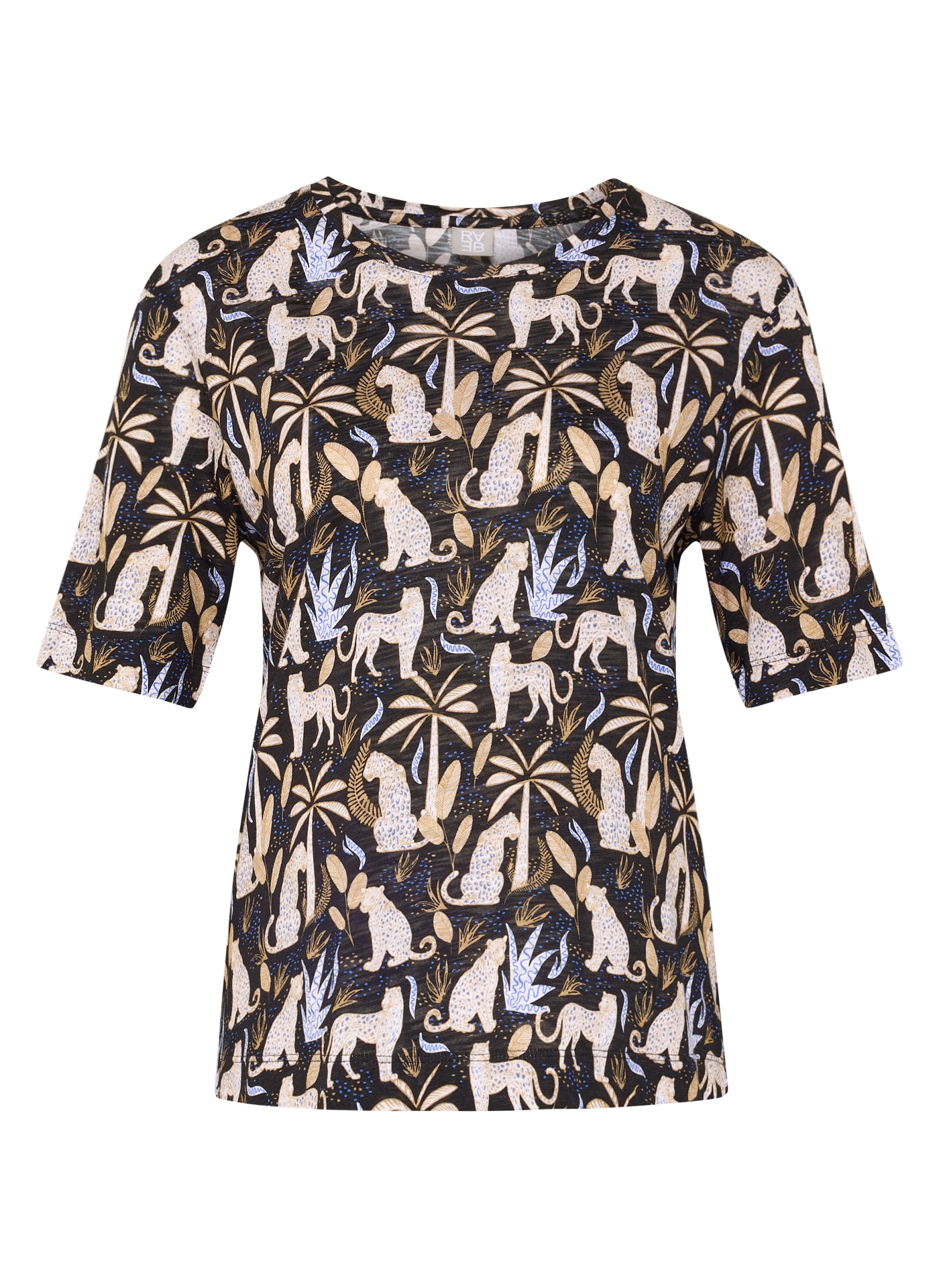 Rabe T-Shirt mit grafischem Muster