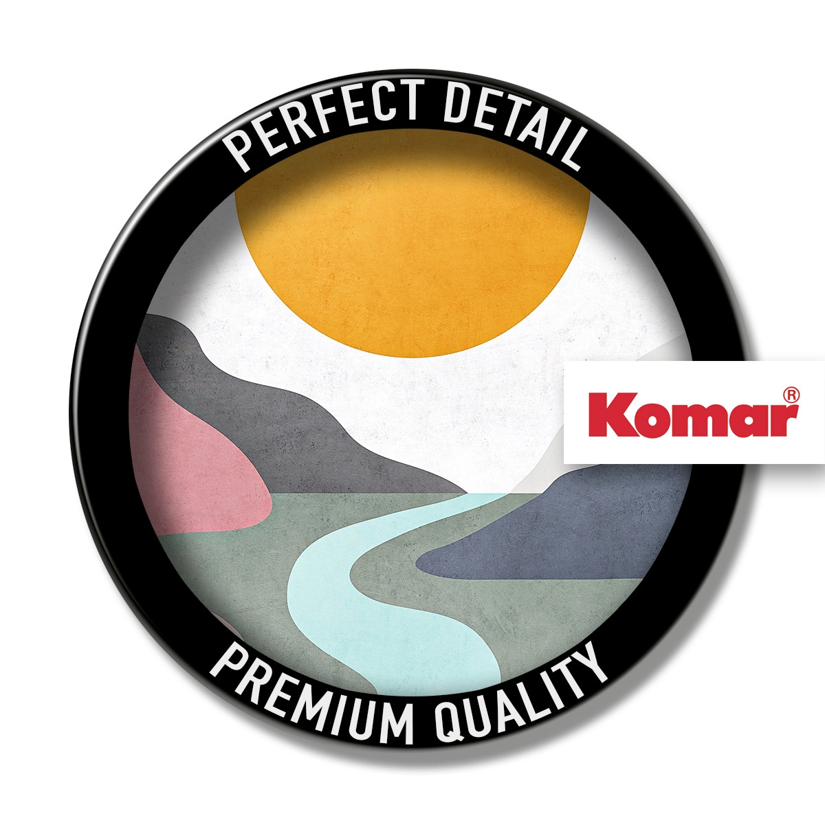 Komar Fototapete »Digitaldruck Vlies -  Velvety Valley - Grösse 400 x 250 cm« bedruckt | floral | geblümt | gemustert | tropisch glatt Wohnzimmer, Schlafzimmer