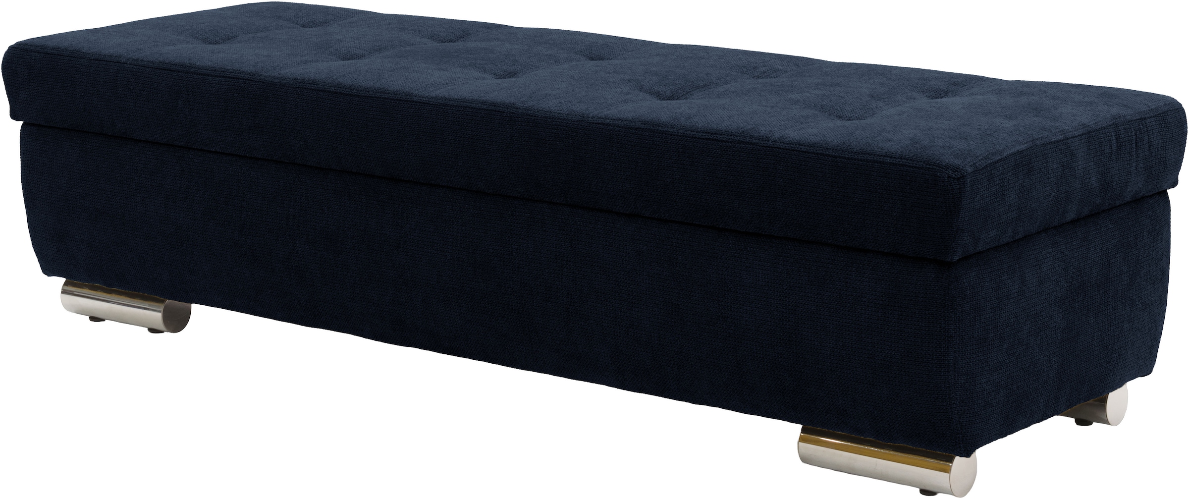 GOODproduct Hocker »Torrnby, 161 cm breit, extra gross mit grossem Staufach« aus Luxus-Microfaser oder haustierfreundlichem Pet Friendly Bezug