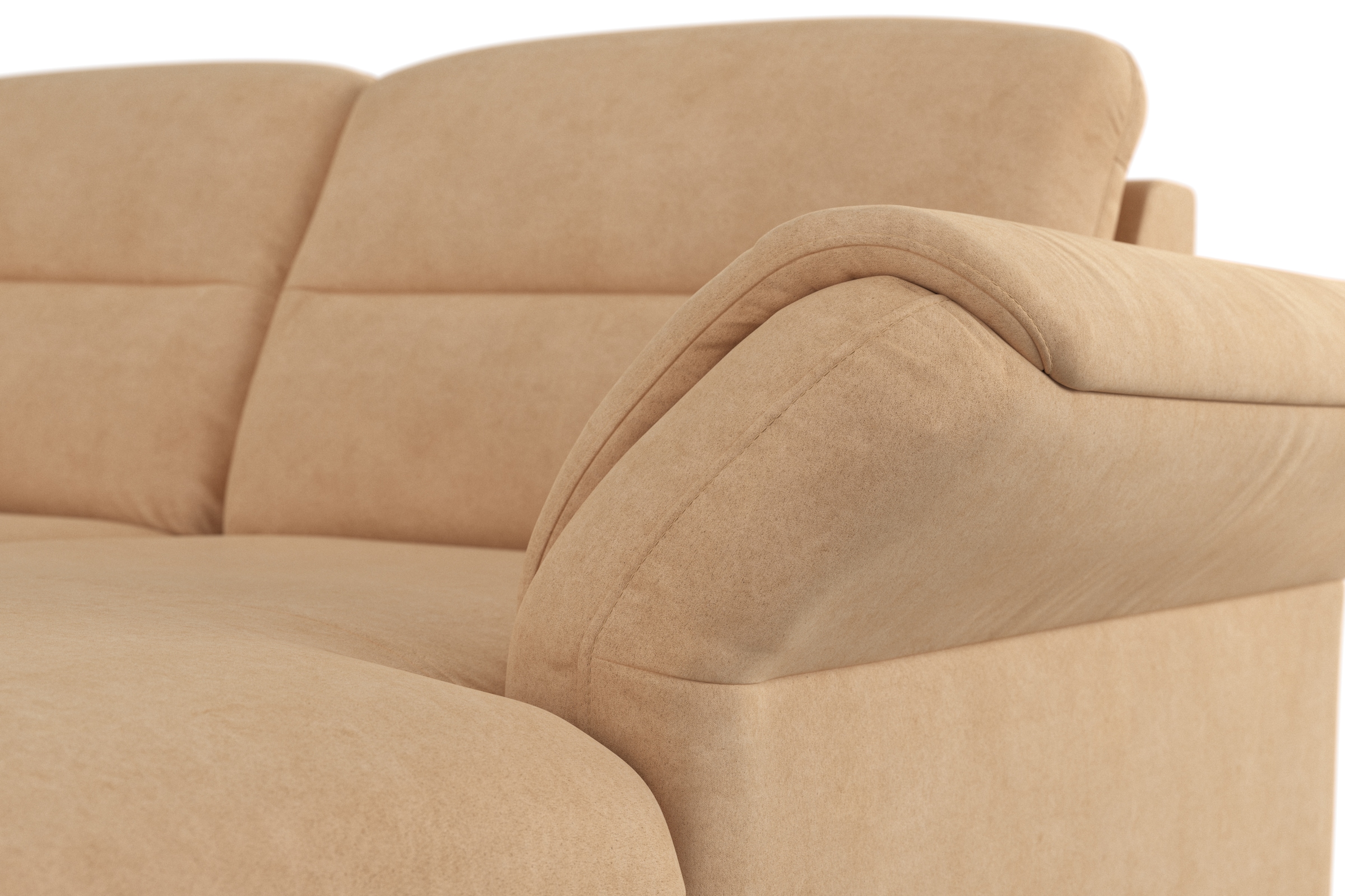 sit&more Paysage de salon »Mellum U-Form« Federkern, wahlweise mit Bettfunktion, Stauraum und Armteilfunktion