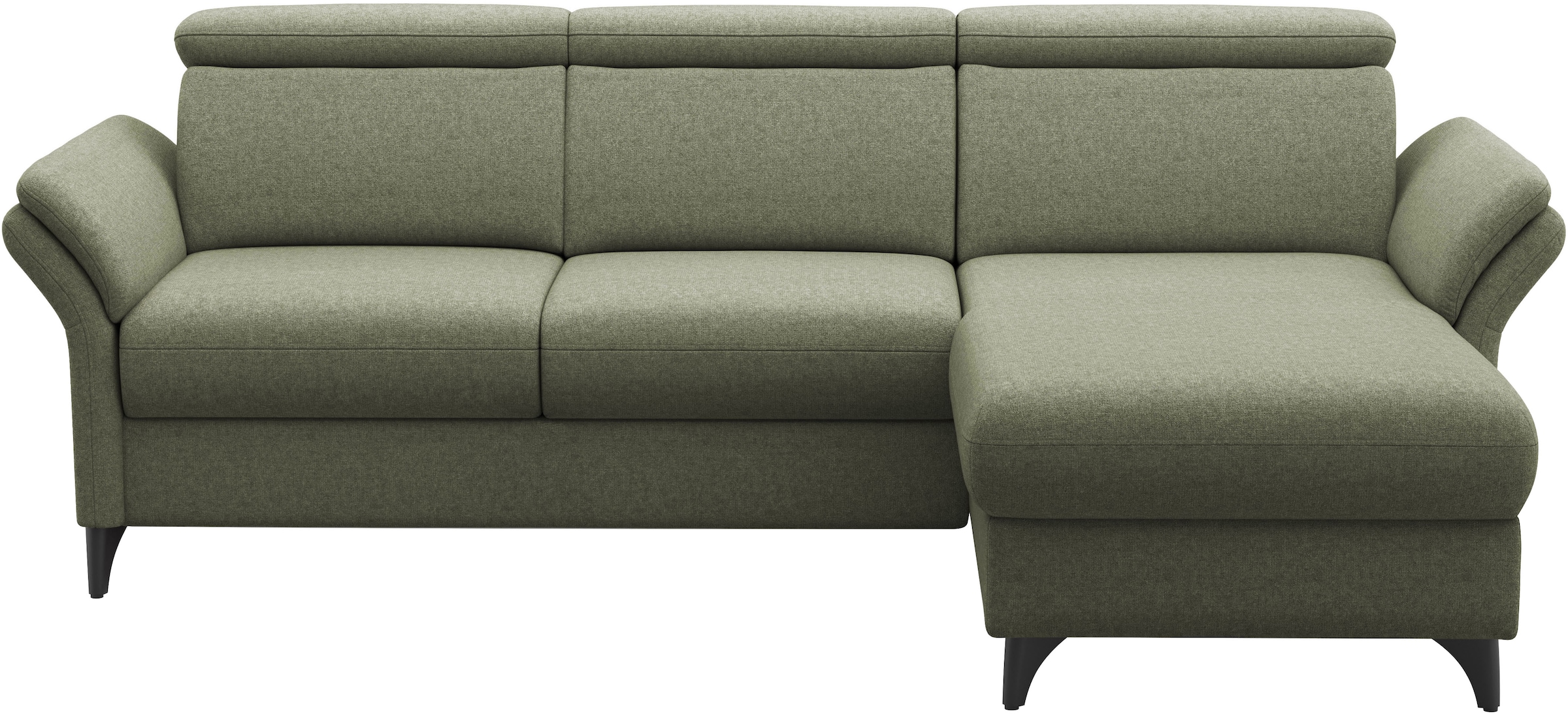 sit&more Canapé d'angle »Glendale, L-Form« inkl. Kopfteilverstellung, wahlweise mit Vorziehsitz und Bettkasten