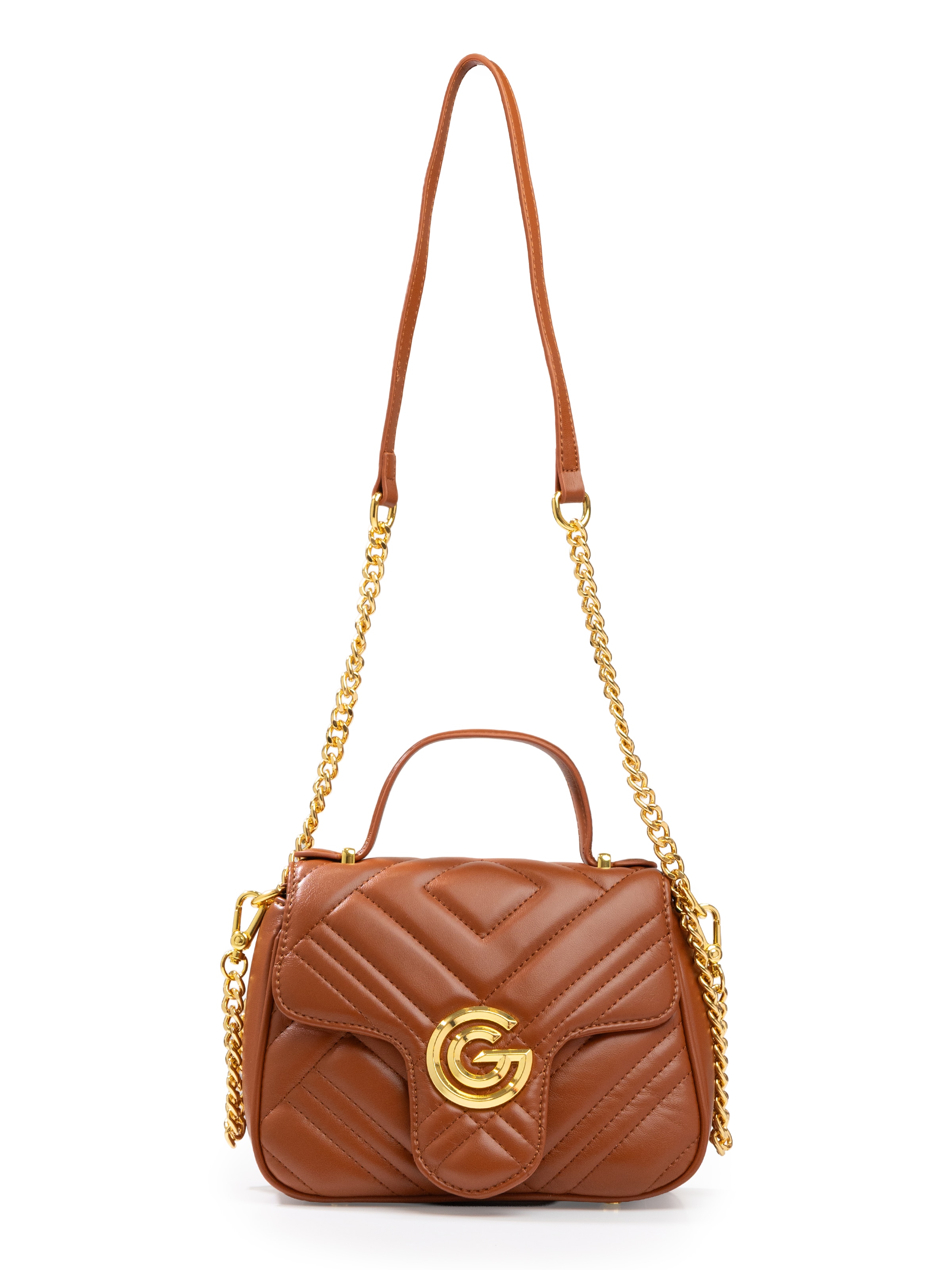 GABRIELLA G By Gabriella Gucci Handtasche »KATTY« Damen Umhängetasche, Handtasche, Tragetasche mit Logoverzierung