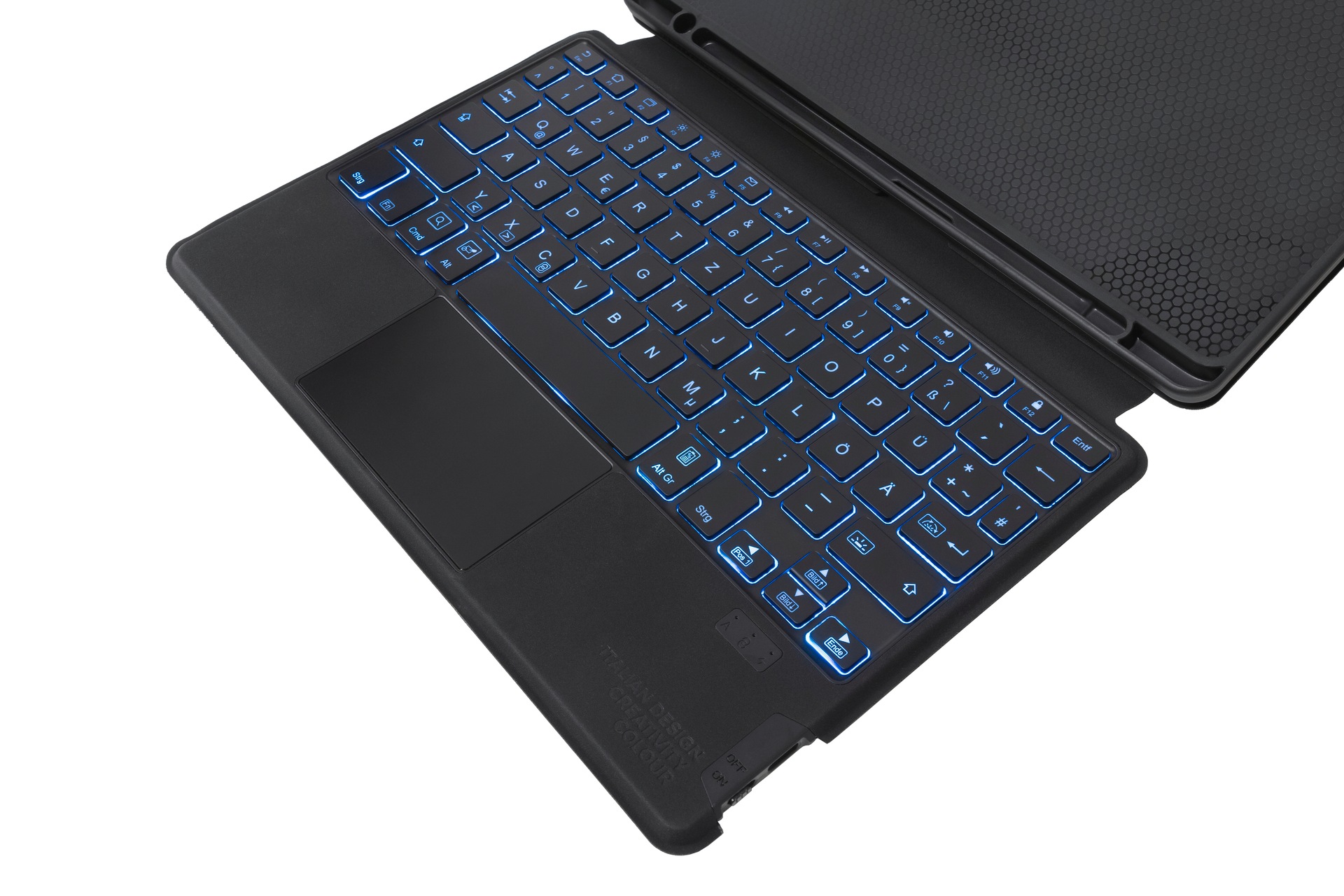 Samsung Housse pour tablette »BookCover Keyboard by Tucano für Samsung Galaxy TabS6 Lite« coque arrière, housse de protection, housse pour téléphone, étui, coque de protection, antichoc