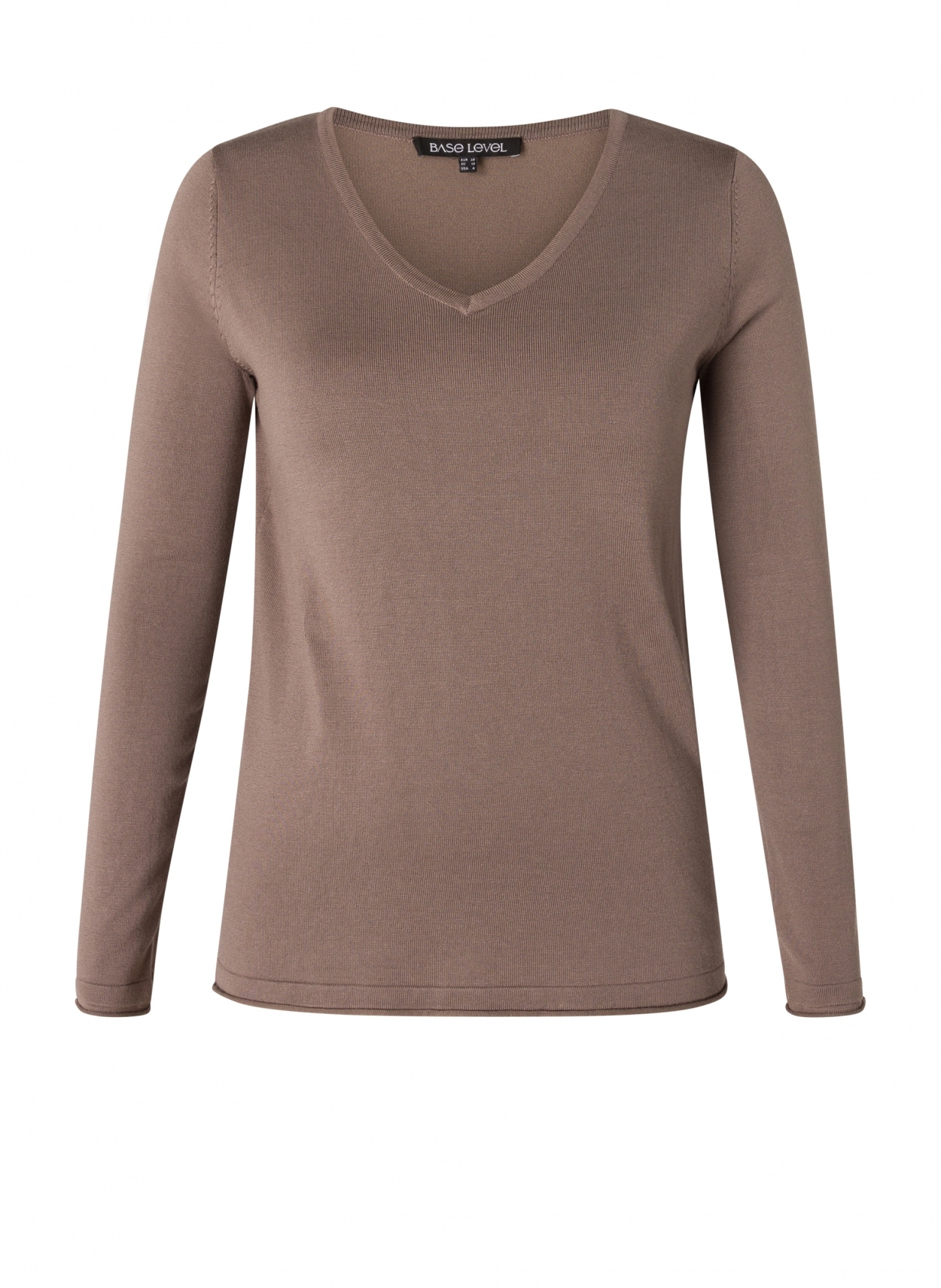 Base Level V-Ausschnitt-Pullover mit V-Ausschnitt