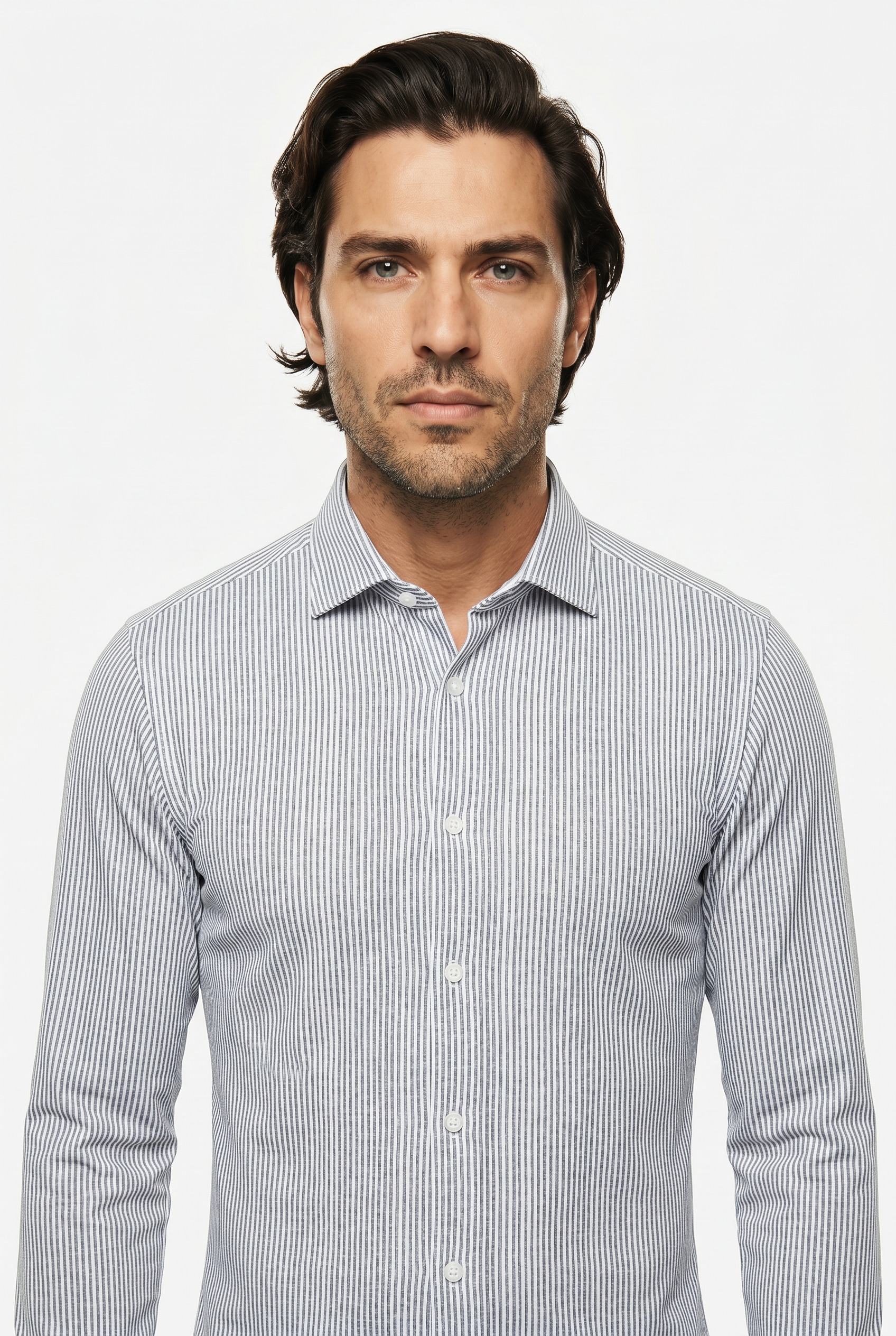 OLYMP Chemise à manches longues »24/7 - Level 5« Flex Jersey, body fit, Anti Smell, Kentkragen