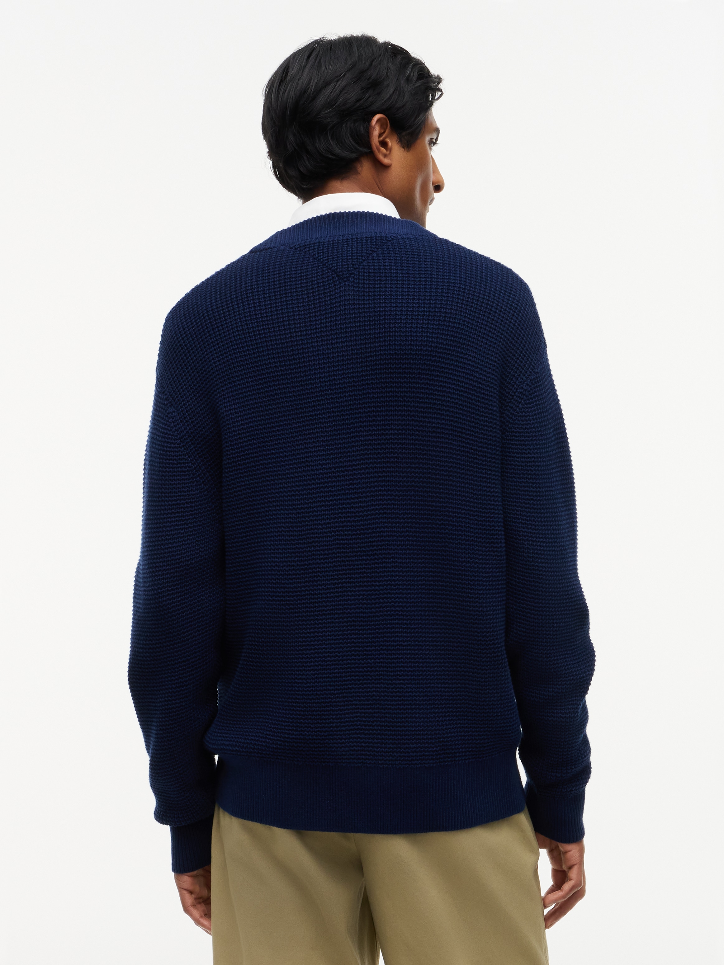 Tommy Hilfiger Cardigan »WAFFLE STRUCTURE« mit modischer Struktur und aufgesetzte Taschen