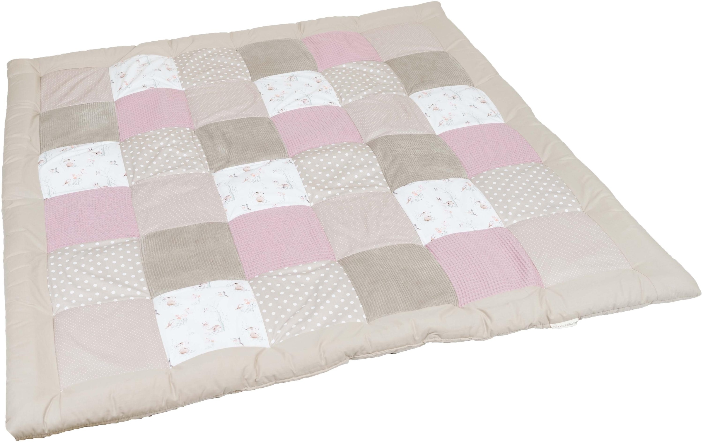 ULLENBOOM ® Krabbeldecke »Märchenwald 140 x 140 cm«