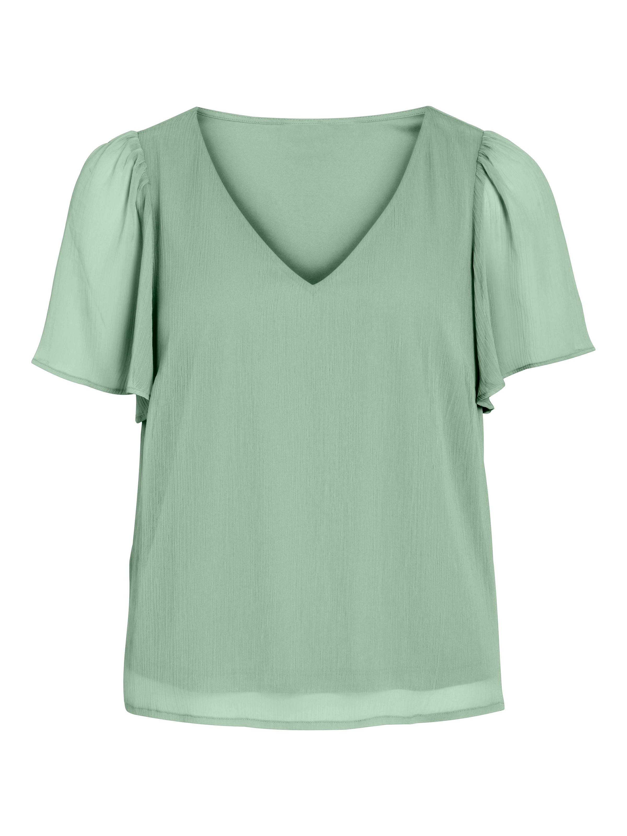 Vila T-shirt »VIFALIA V-NECK S/S TOP - NOOS«
