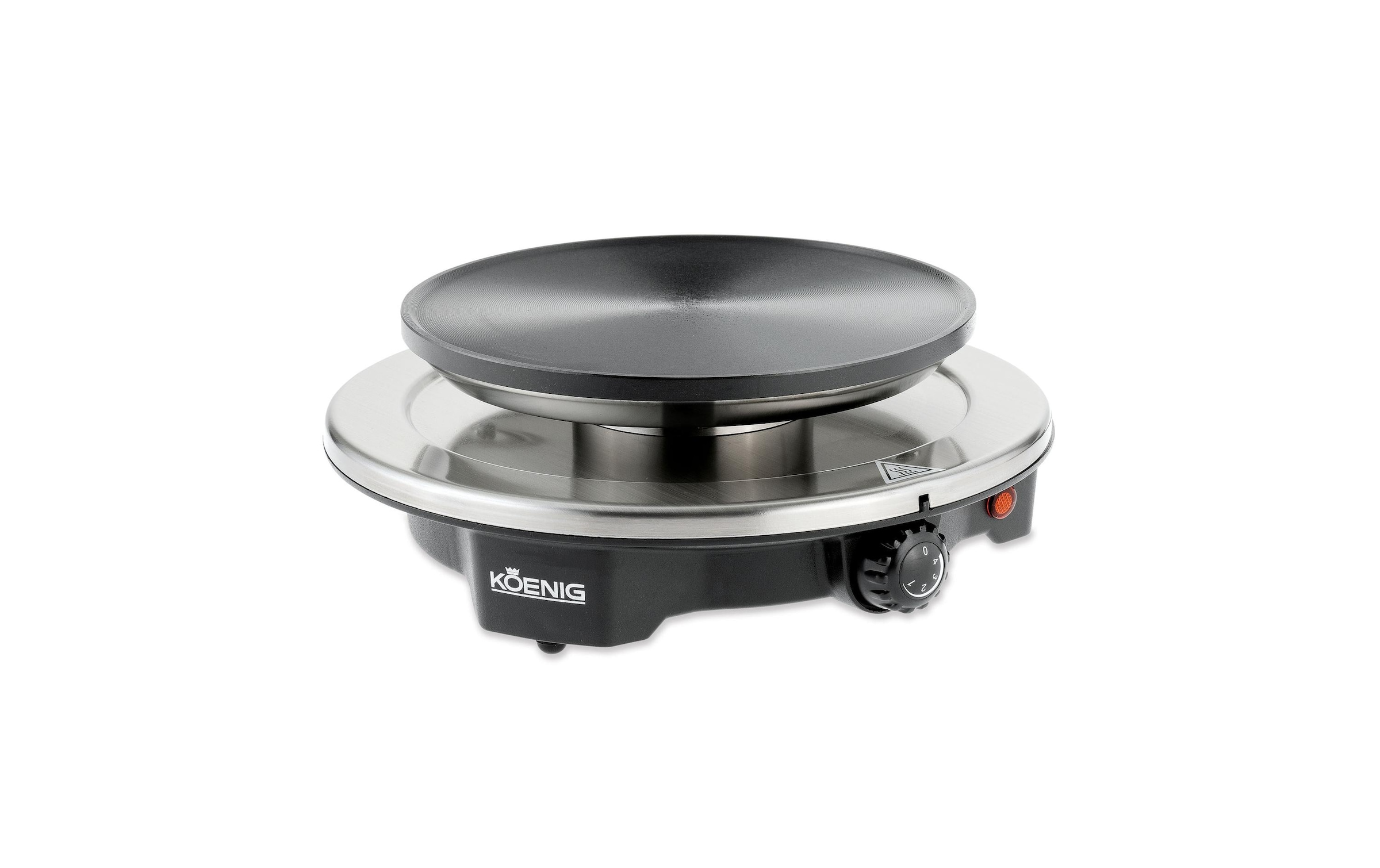 KOENIG Fondue »Fondue-Caquelon One for All« Kompatibel mit Elektro-, Gas-, Glaskeramik- und Induktionskochfeldern.
