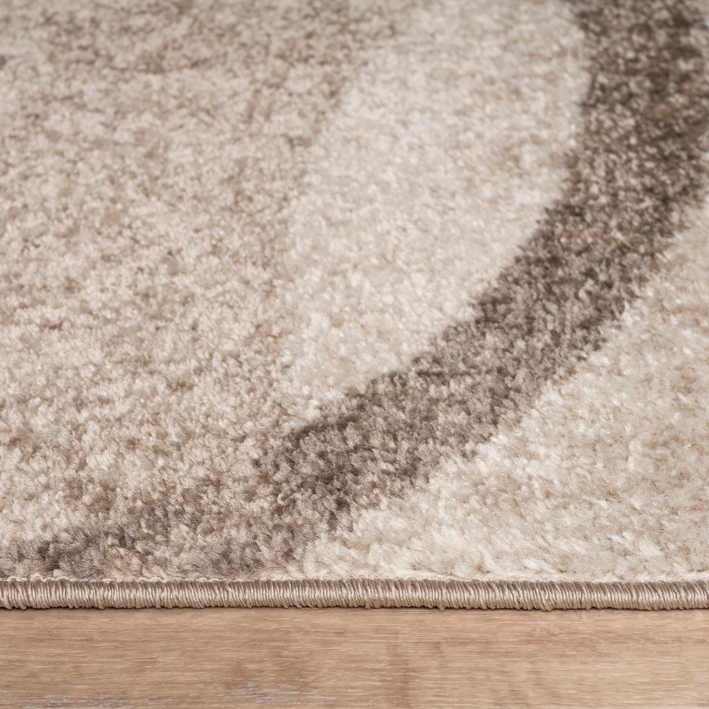 Paco Home Teppich »Sinai 055« rechteckig 13 mm Höhe Kurzflor, modernes Design, Motiv Kreise