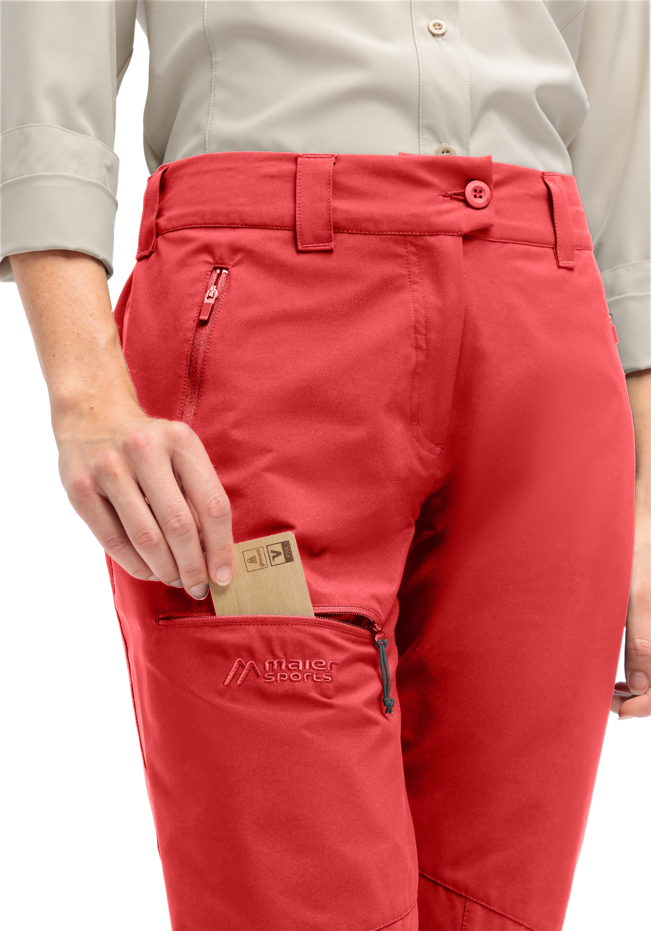 Maier Sports Outdoorhose »Lulaka Loop«  Damen Wanderhose, atmungsaktive Funktionshose, Regular Fit