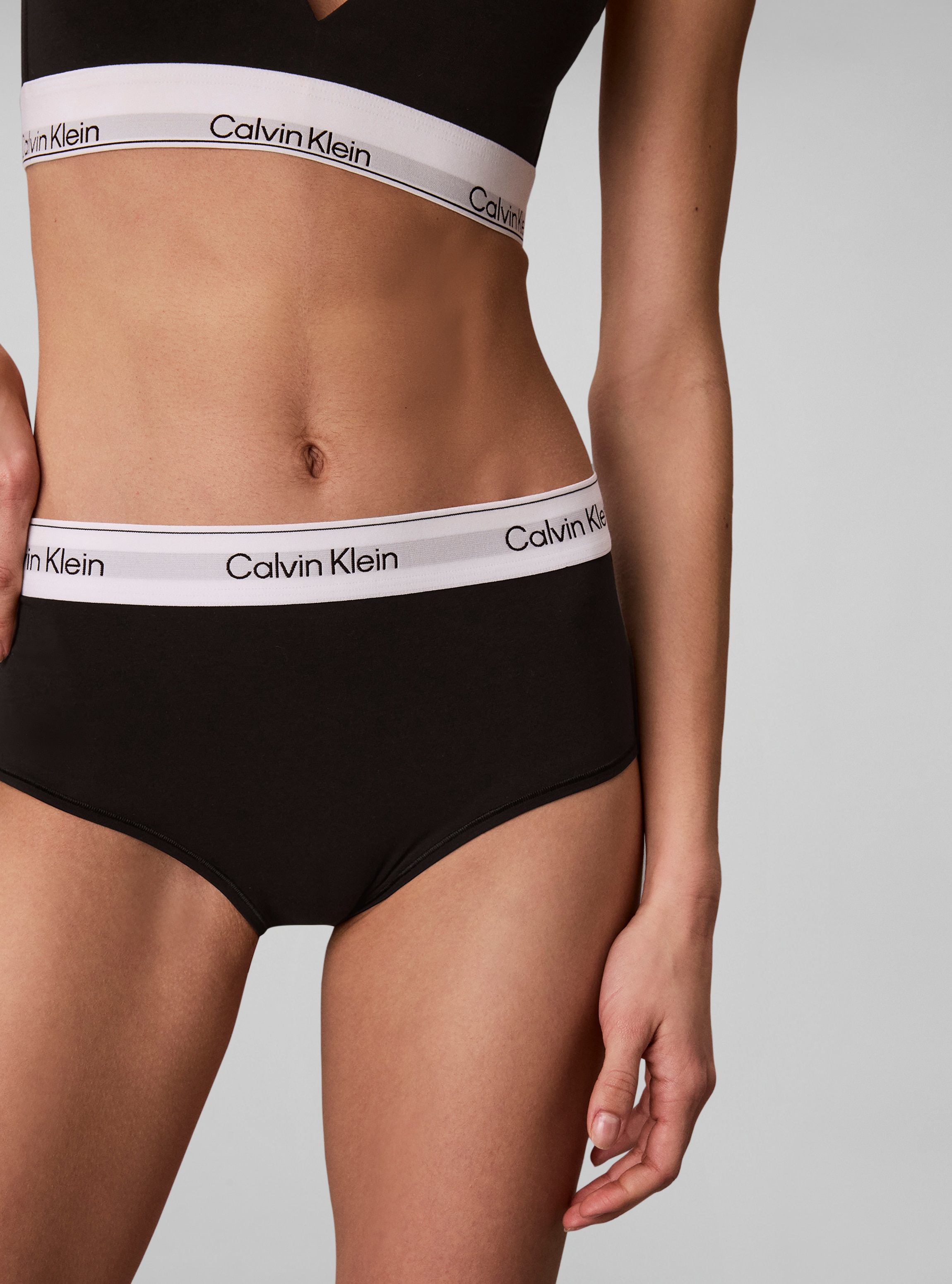 Calvin Klein Underwear Hipster à taille haute »HIGH WAIST HIPSTER« coupe régulière avec ceinture élastique