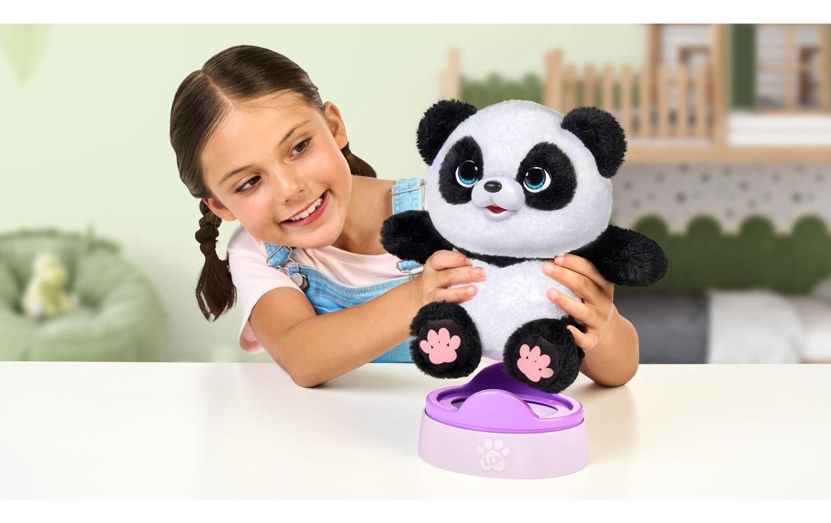 Moose Figurine en peluche »Mein Baby Panda Little Live Pets« Interaktiver Panda