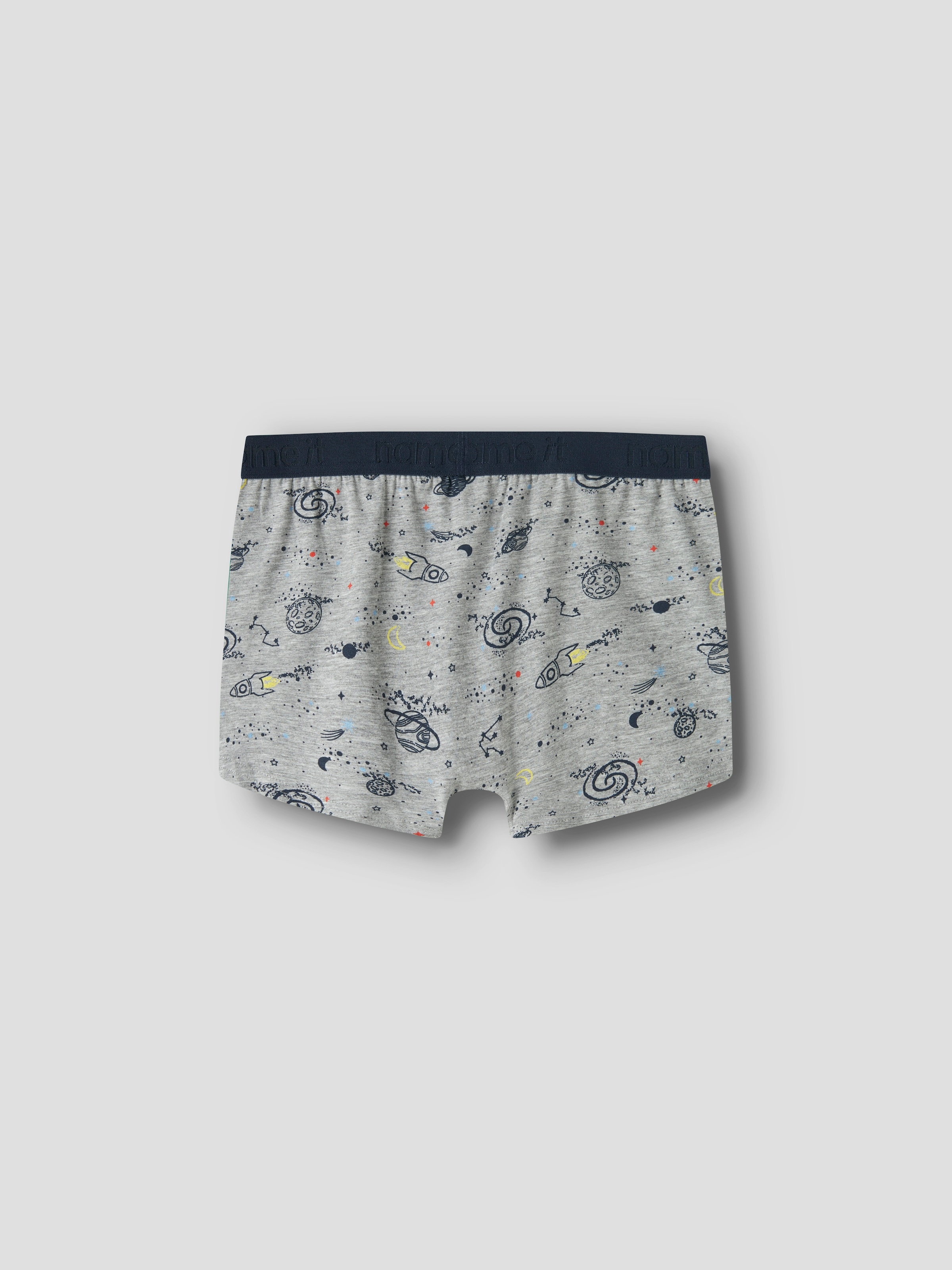 Name It Trunk »NKMBOXER 3P GREY SPACE NOOS« Packung, 3 Stk.