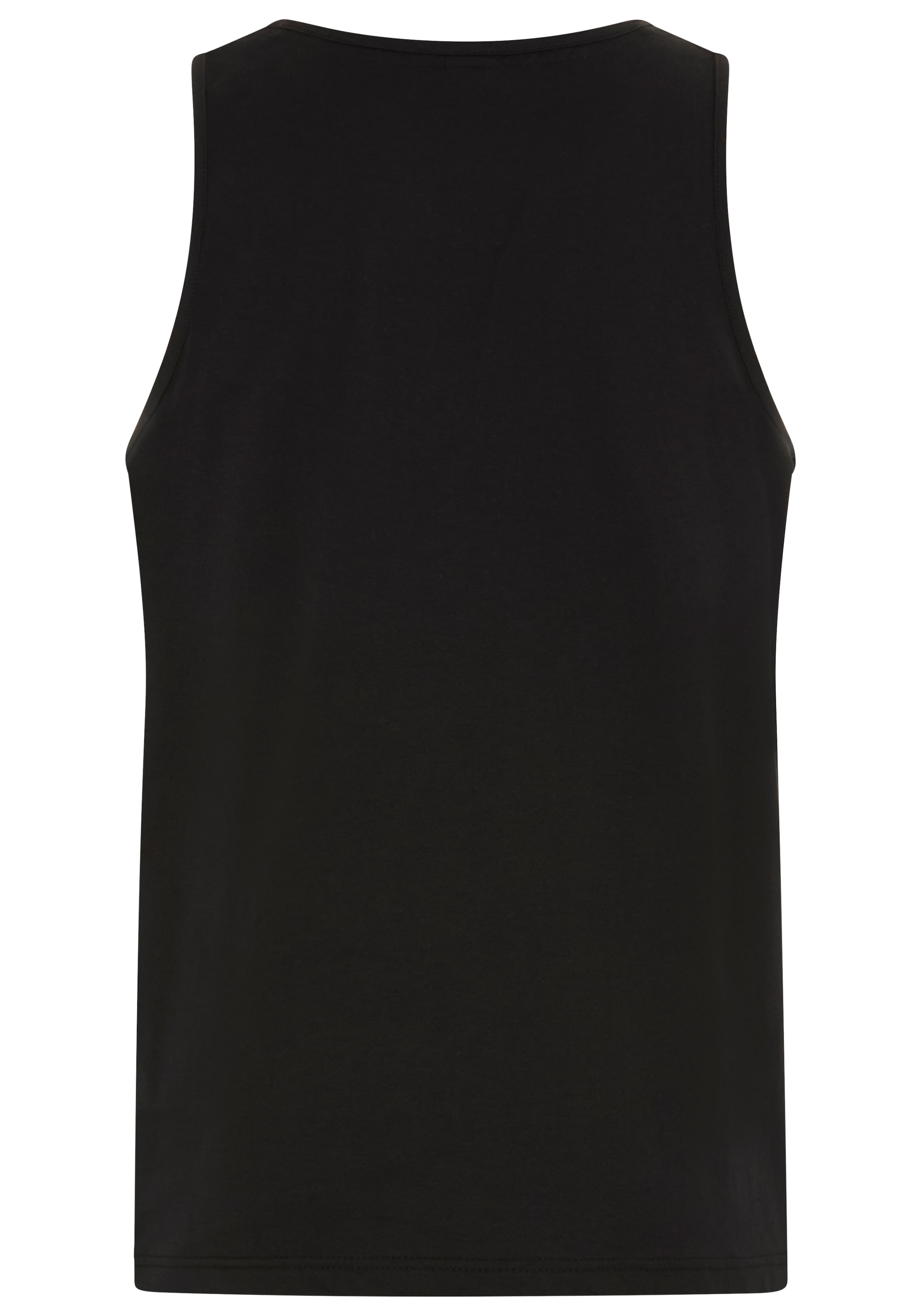 KangaROOS Débardeur schmal geschnitten, ärmellos, aus Baumwolle, Single Jersey