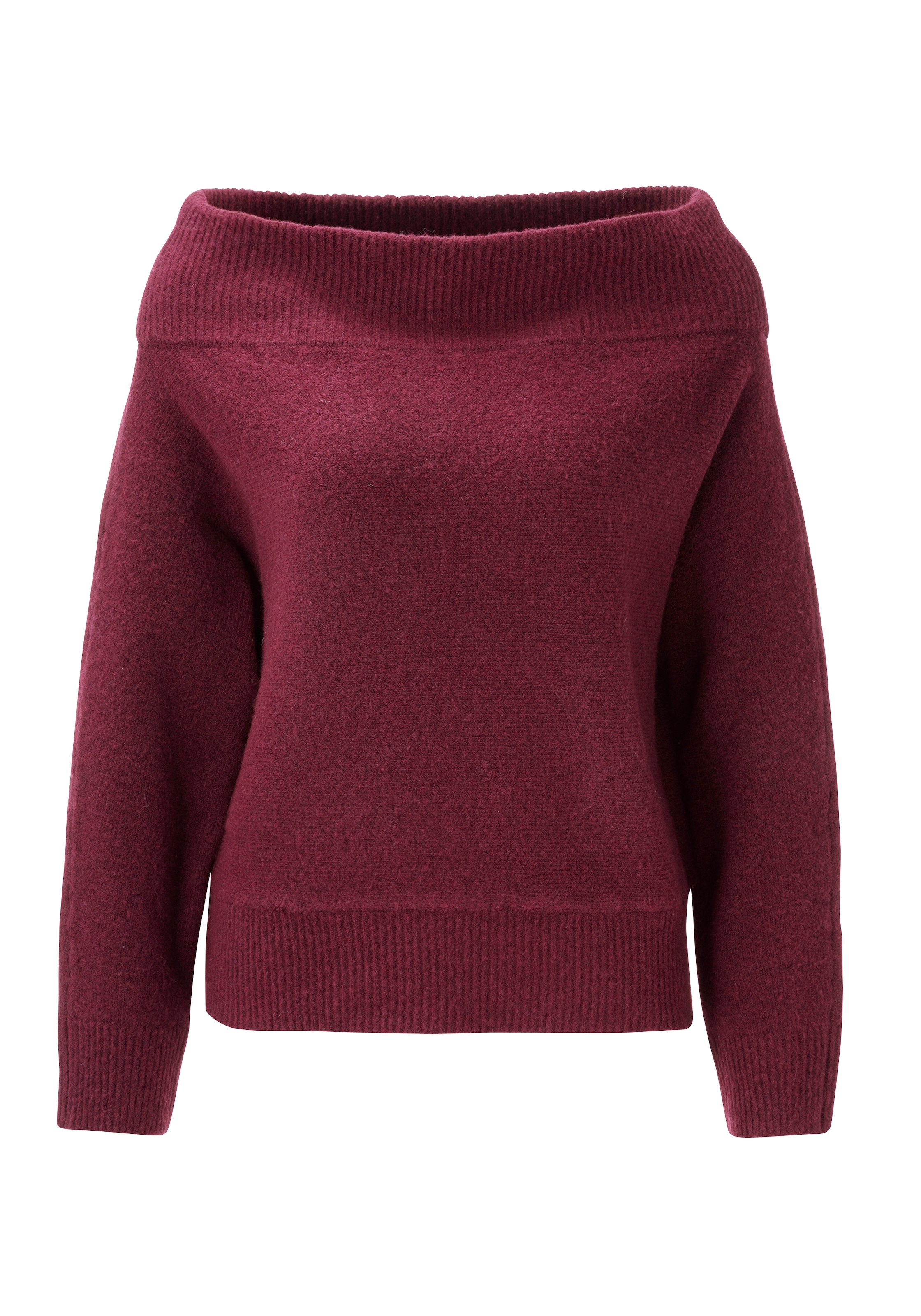 Aniston CASUAL Pull en tricot avec encolure Carmen - NOUVELLE COLLECTION