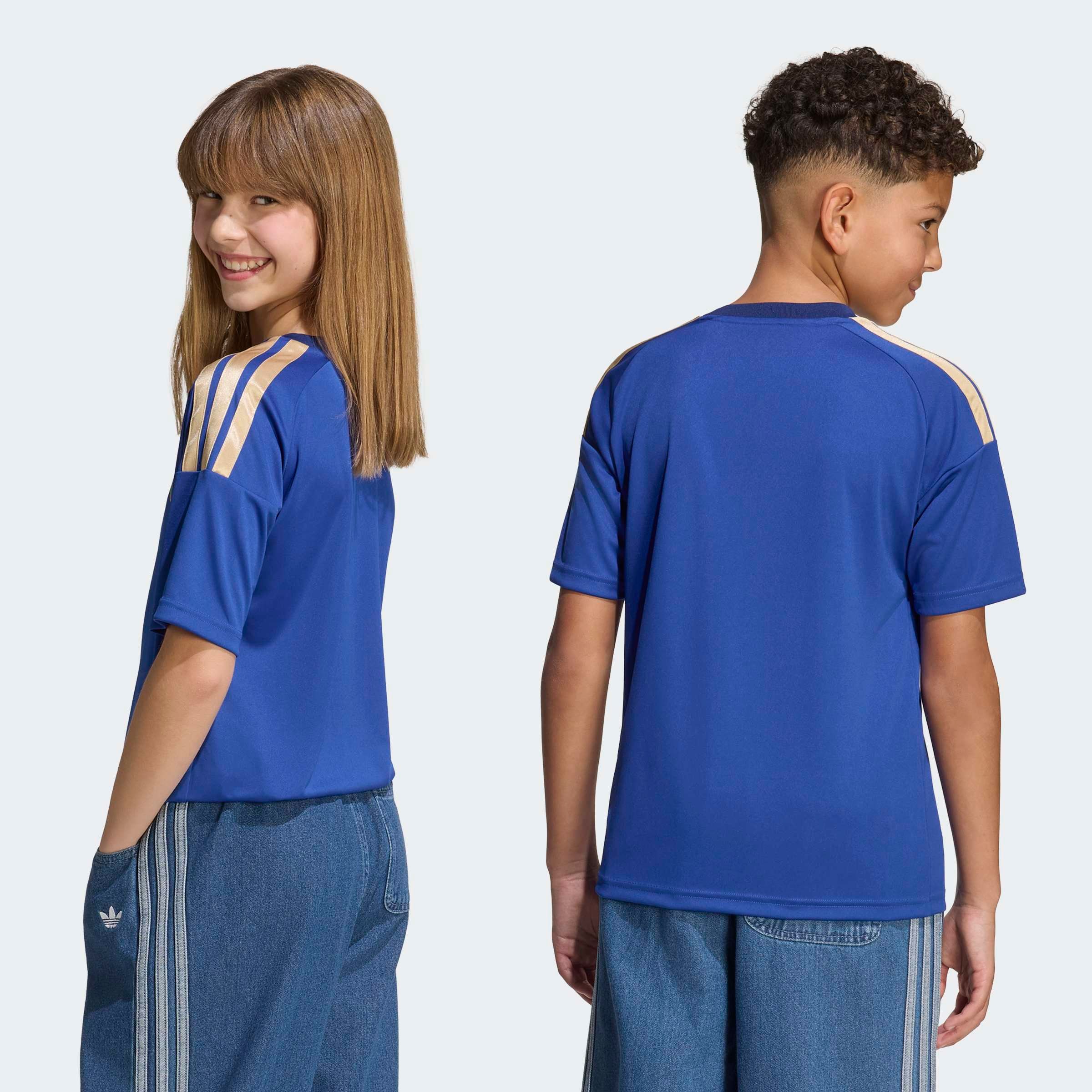 adidas Performance Maillot de foot »FIGC H JSY FANY« maillot de football pour enfants, sans fermeture, en polyester
