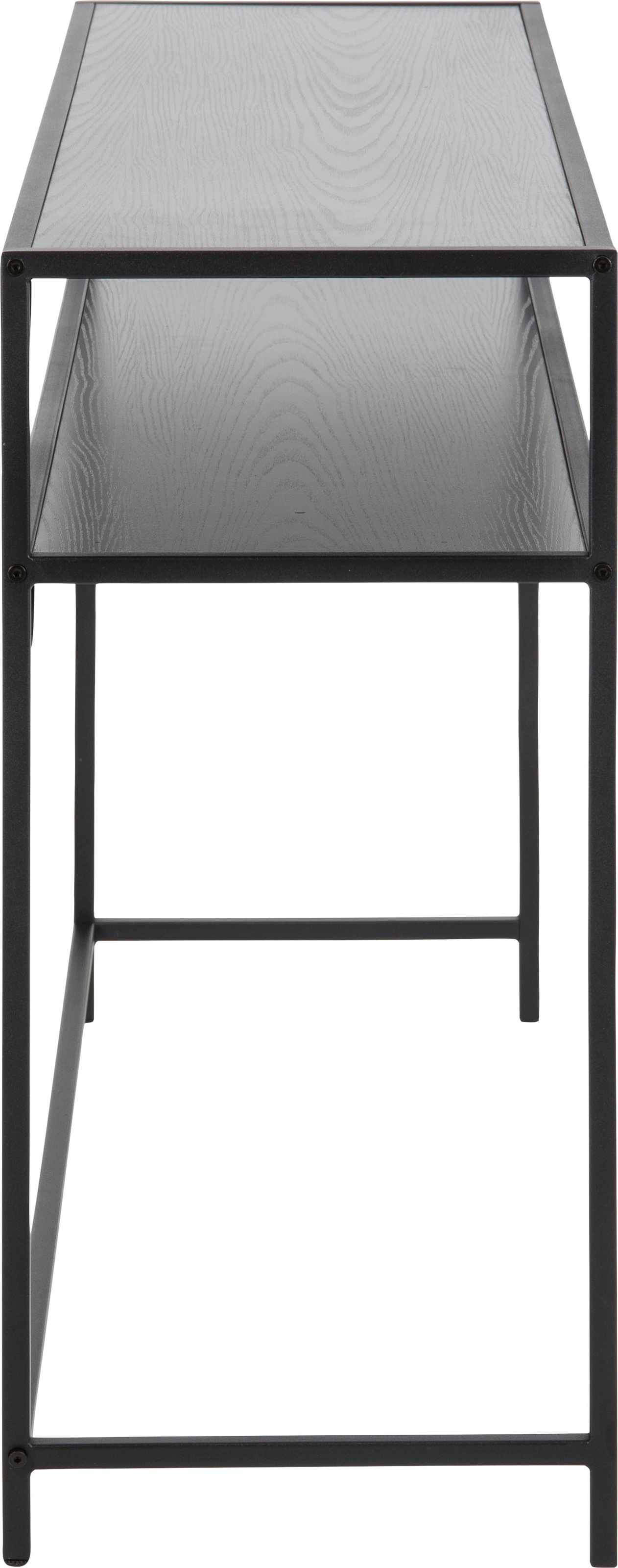 ACTONA GROUP Table console Structure métallique et 1 tablette, largeur 120 cm, autres variantes disponibles