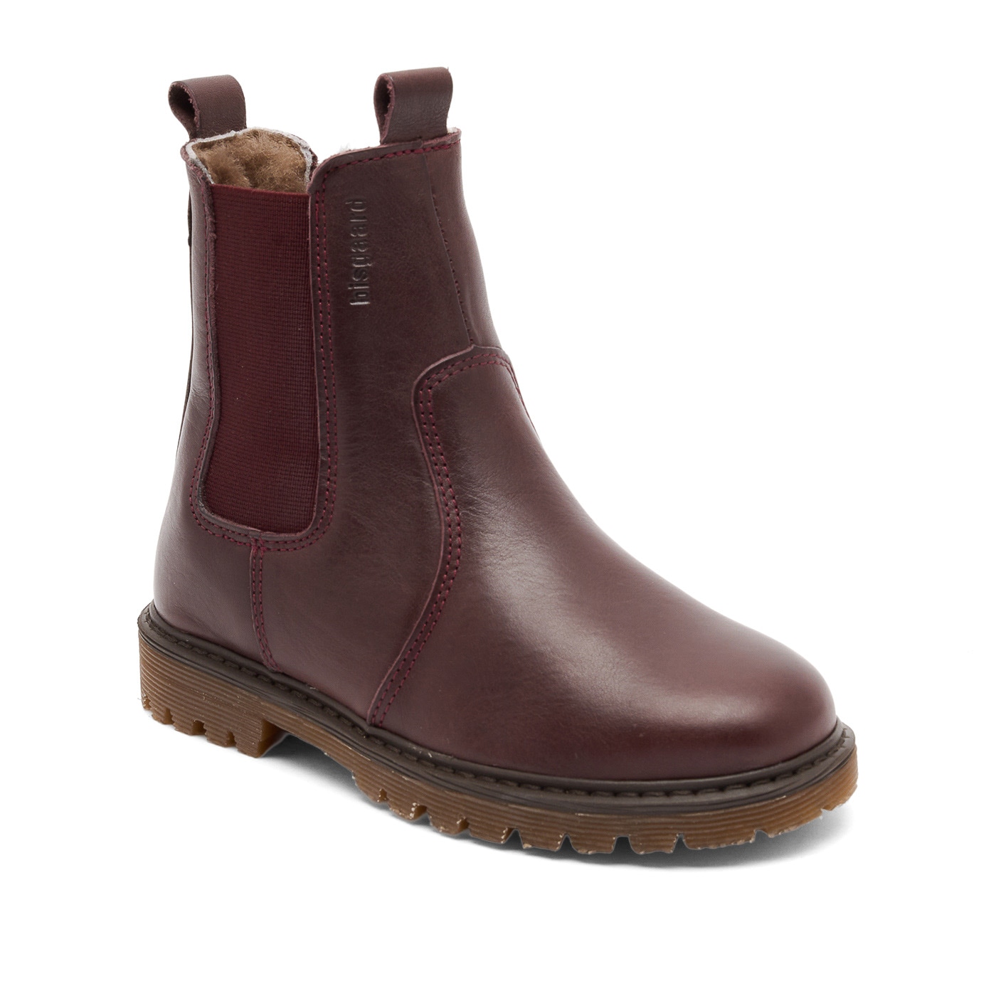 Bisgaard Chelseaboots »neel lamb«  Winterboots mit Lammfell, Grössenschablone zum Download