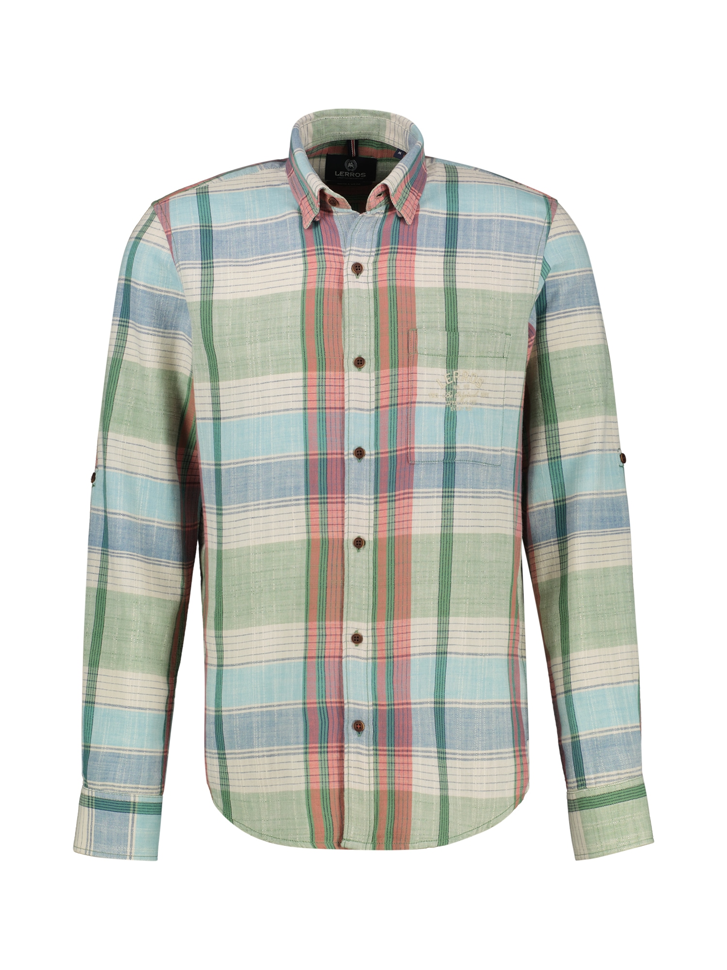 LERROS Chemise à carreaux »Kariertes Herrenhemd«