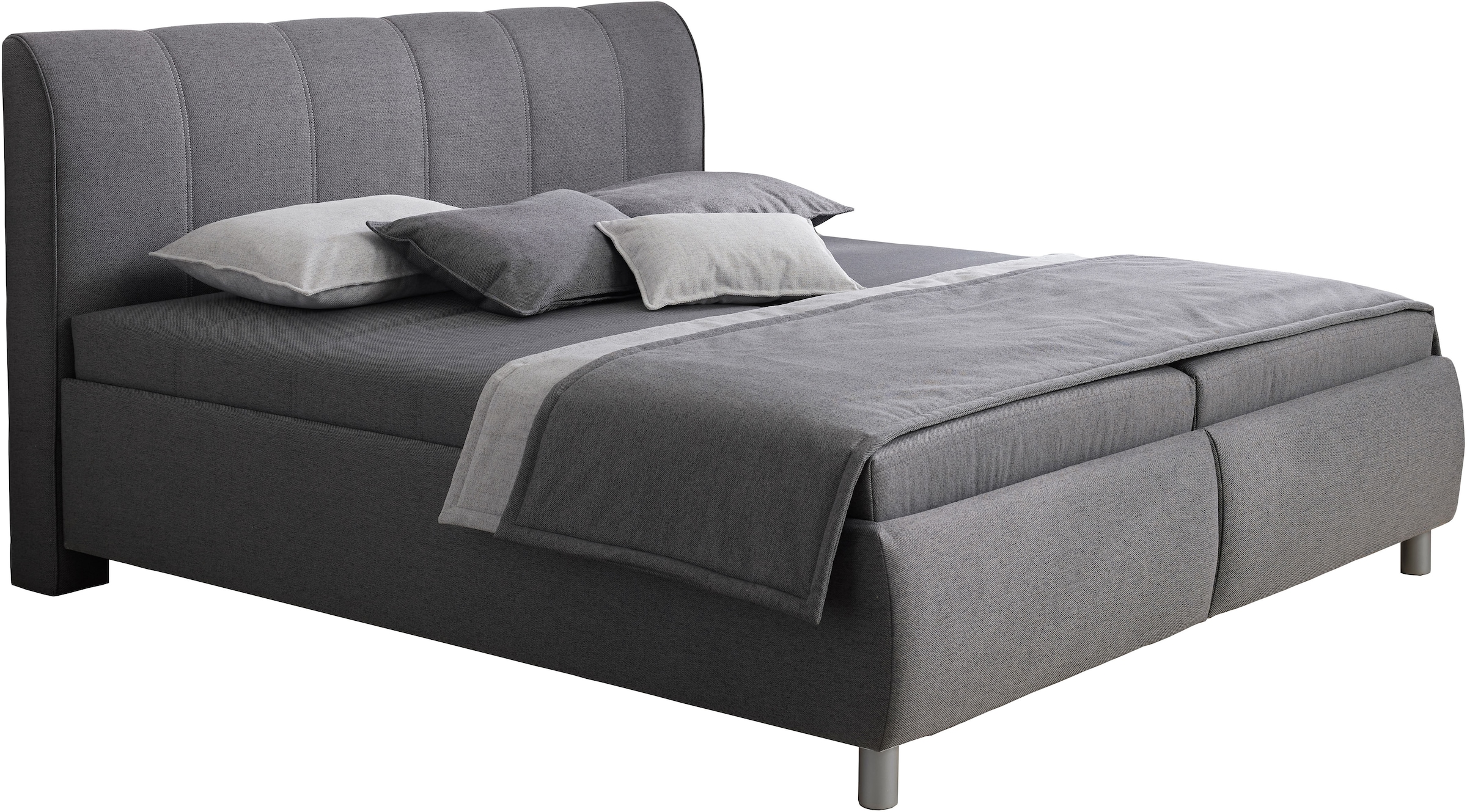 hapo Lit rembourré »Casino erhältlich in den Breiten 100, 160, 180 & 200cm« disponible en différentes qualités de matelas, degrés de fermeté et couleurs