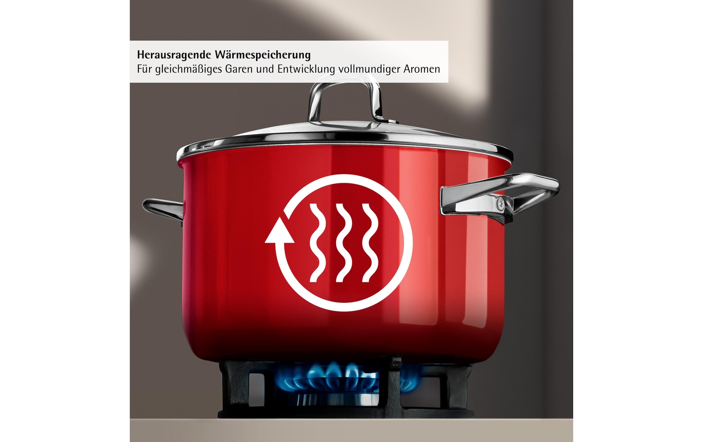 WMF Topf-Set »Fusiontec Essential Pro« Set, 7 tlg. Edelstahl | Glas