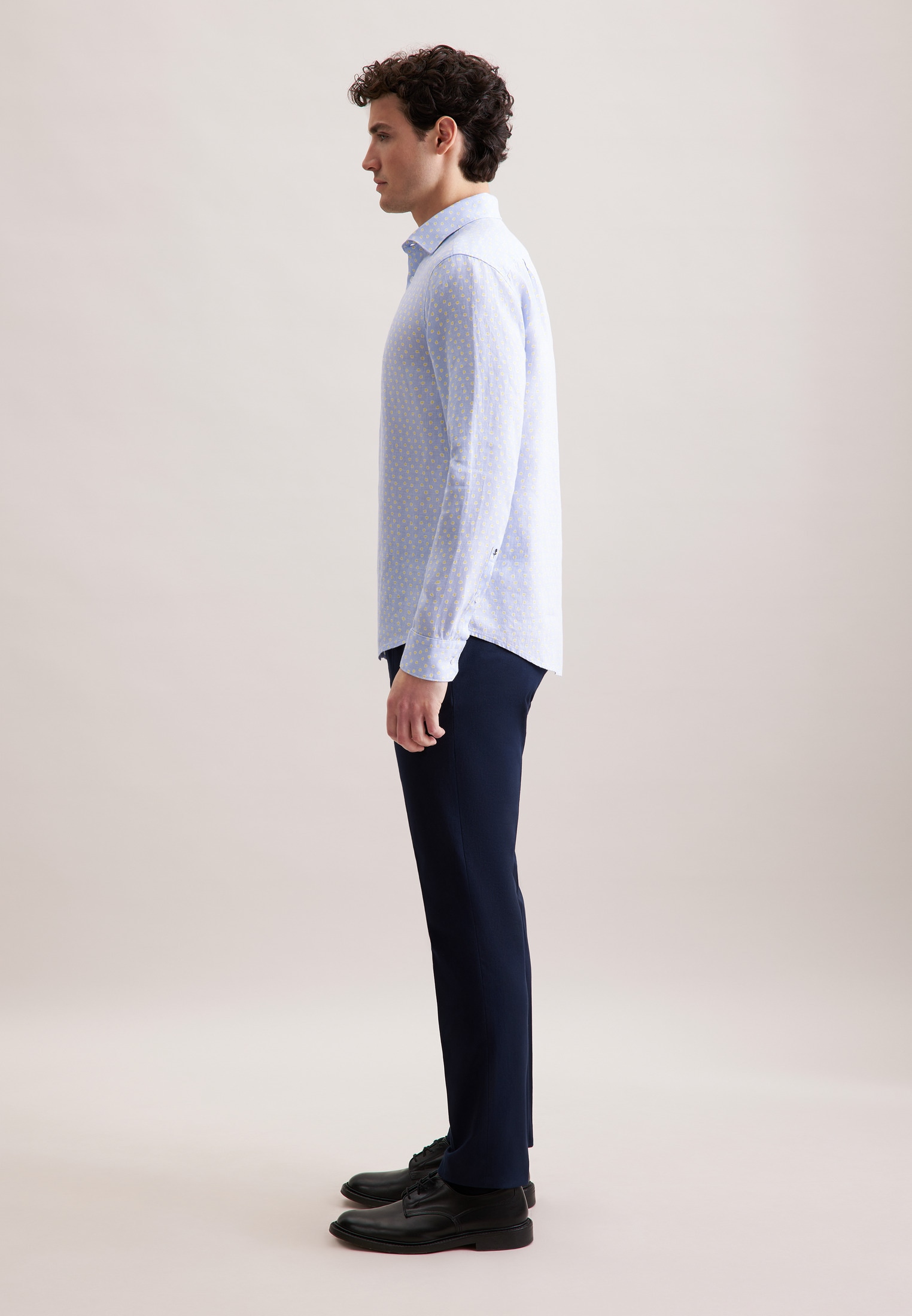 seidensticker Businesshemd »Regular« Regular 1/1 Kentkragen Druck